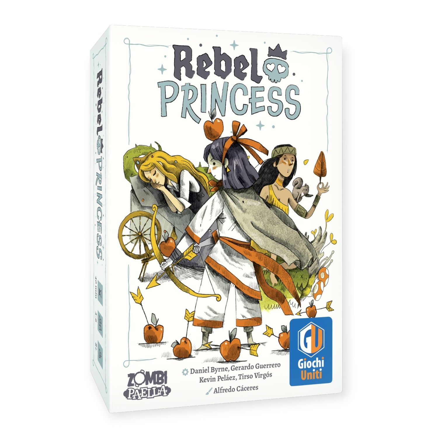 Rebel princess - gioco di carte per 3-6 giocatori dagli 8 anni in su - Giochi Uniti