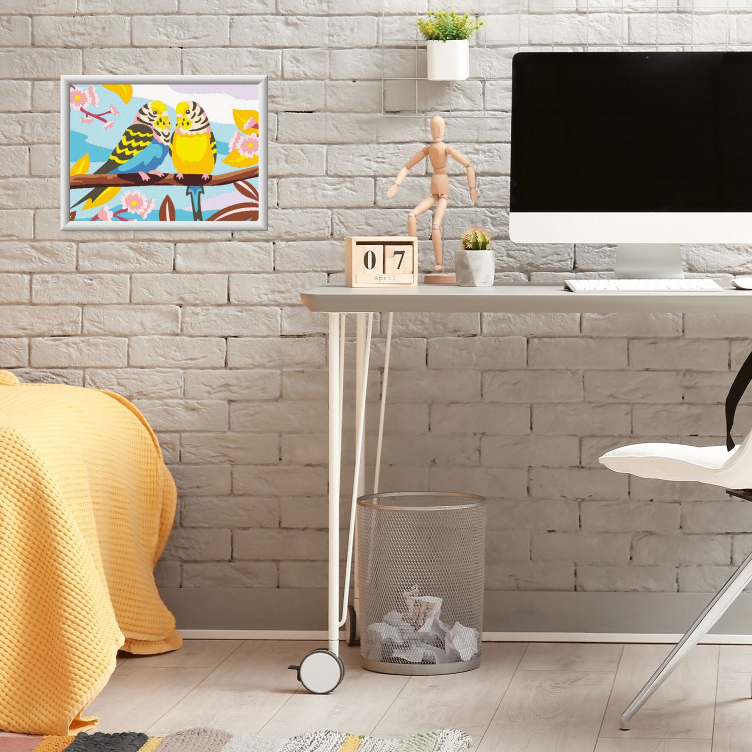 Ravensburger creart - gli inseparabili - kit di disegno con colori e pennello, 9+ anni - RAVENSBURGER