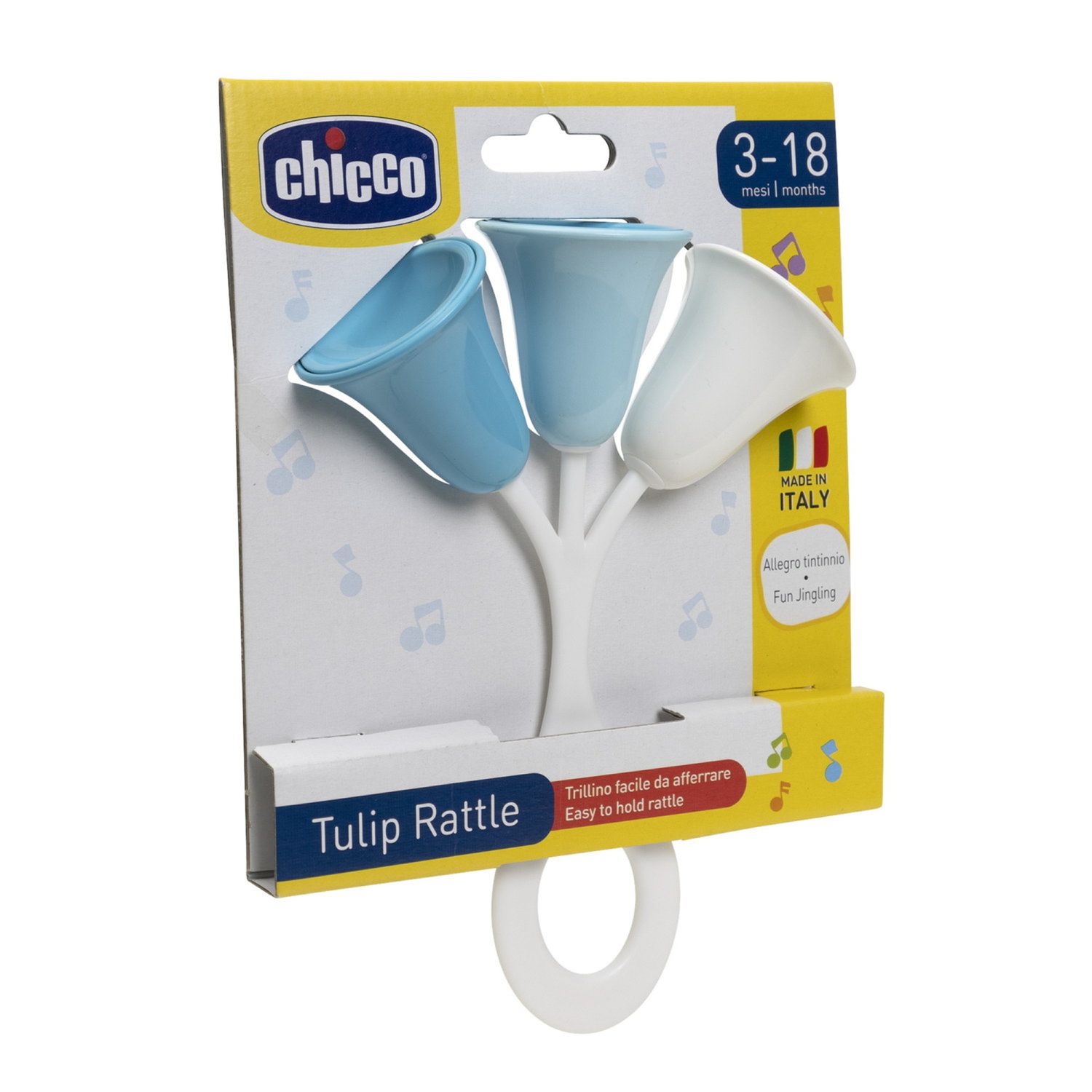 Trillino tulipano azzurro - 3m+ -chicco - Chicco
