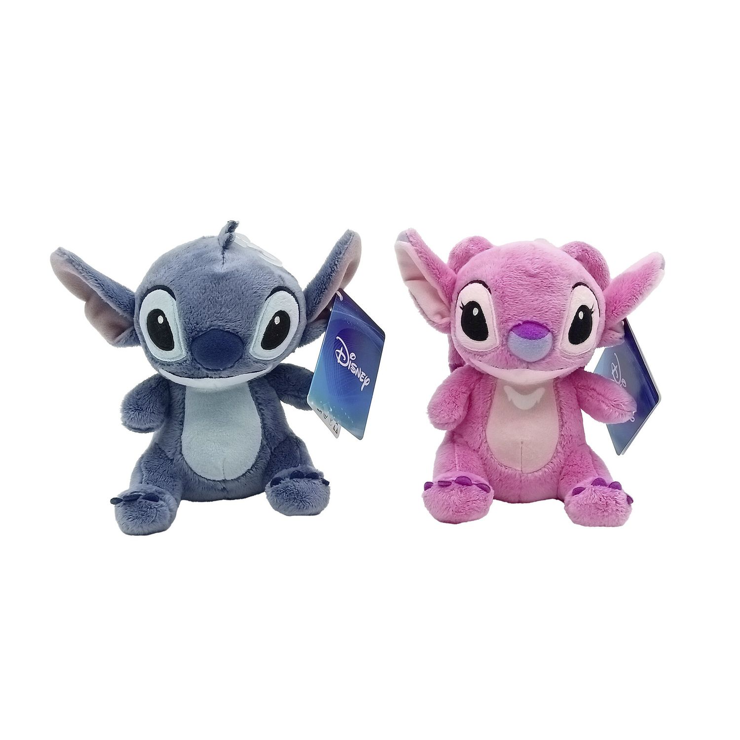 Peluche singolo assortito in modelli stitch e angel mini 20 cm, morbidi e sicuri per i più piccoli- simba - Disney Stitch