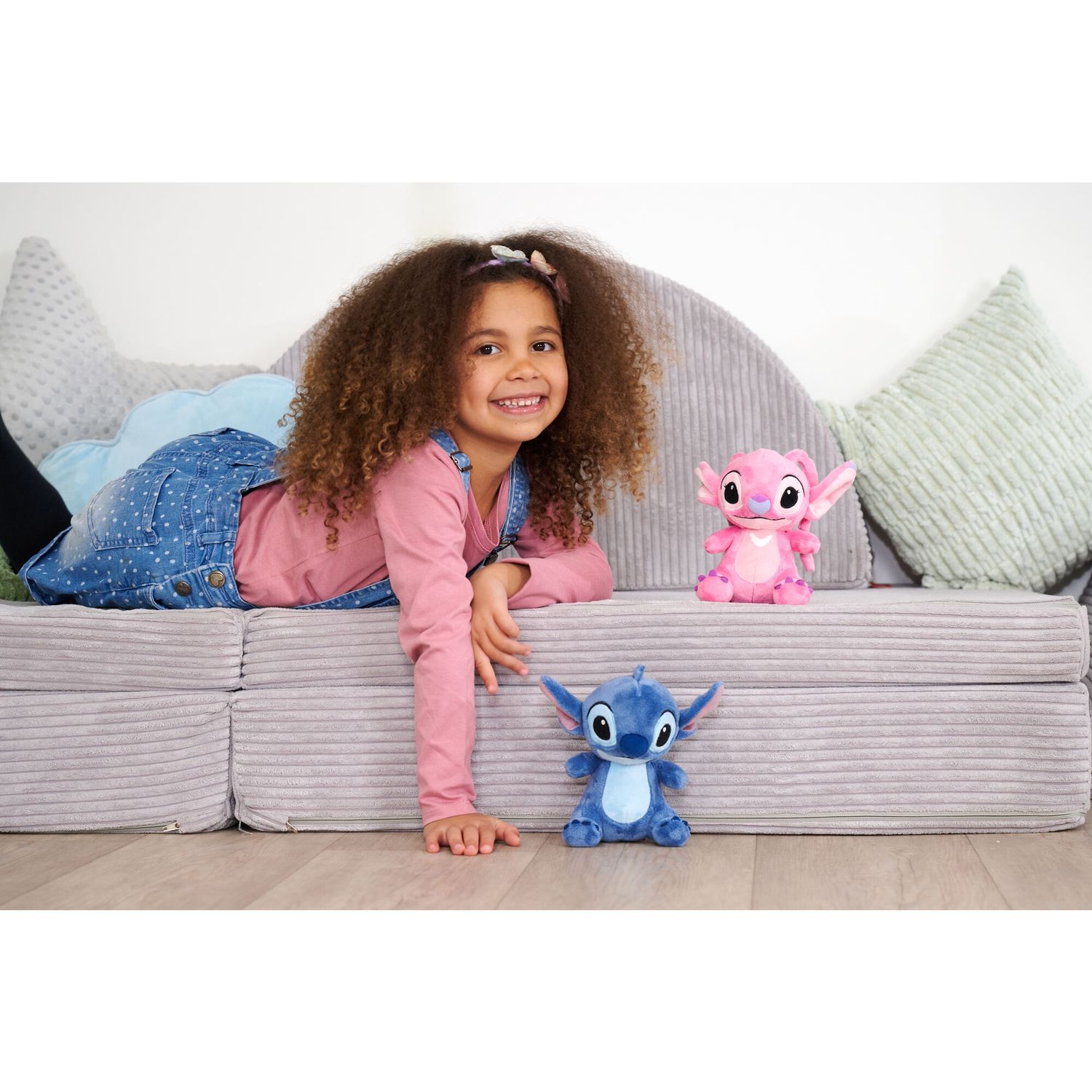 Peluche singolo assortito in modelli stitch e angel mini 20 cm, morbidi e sicuri per i più piccoli- simba - Disney Stitch