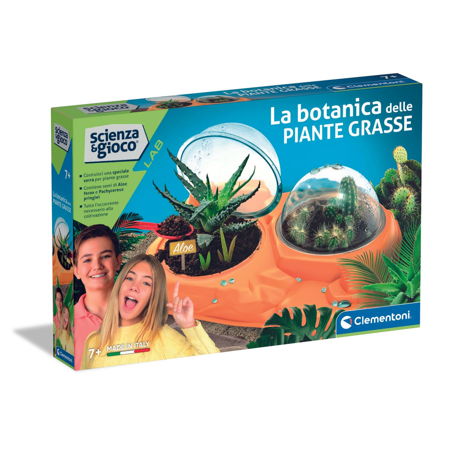 Clementoni scienza & gioco botanica delle piante grasse 19422 – gioco educativo botanica - CLEMENTONI