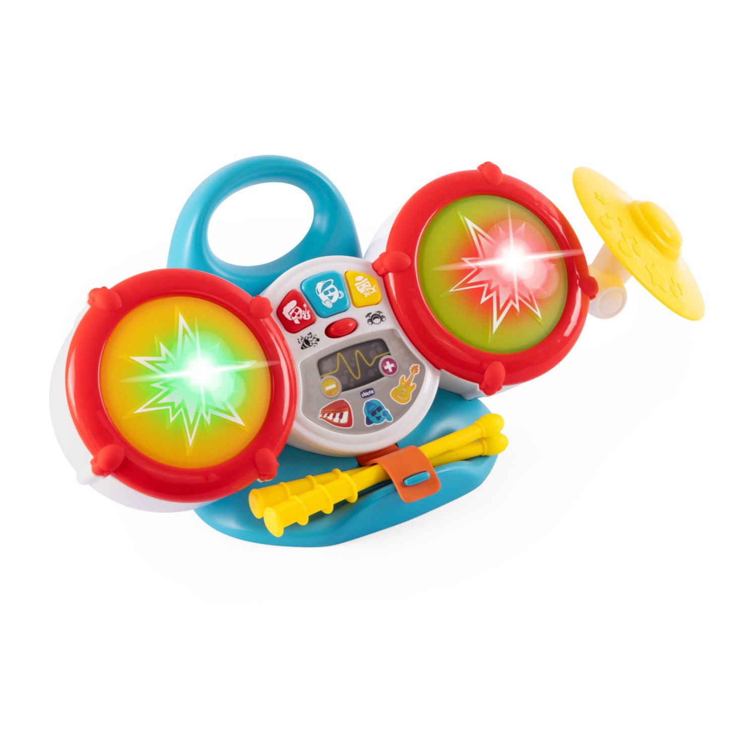 La mia prima batteria chicco – batteria elettronica per bambini dai 18 ai 36 mesi - Chicco