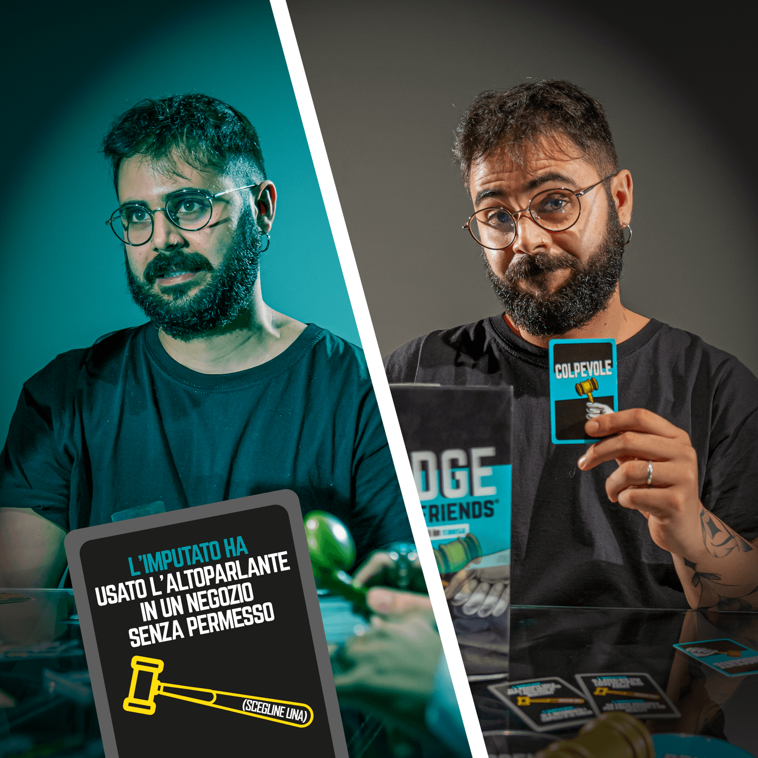 Judge Your Friends - Gioco Da Tavolo In Italiano | Party Game Per 2-8 Giocatori | Yas Games