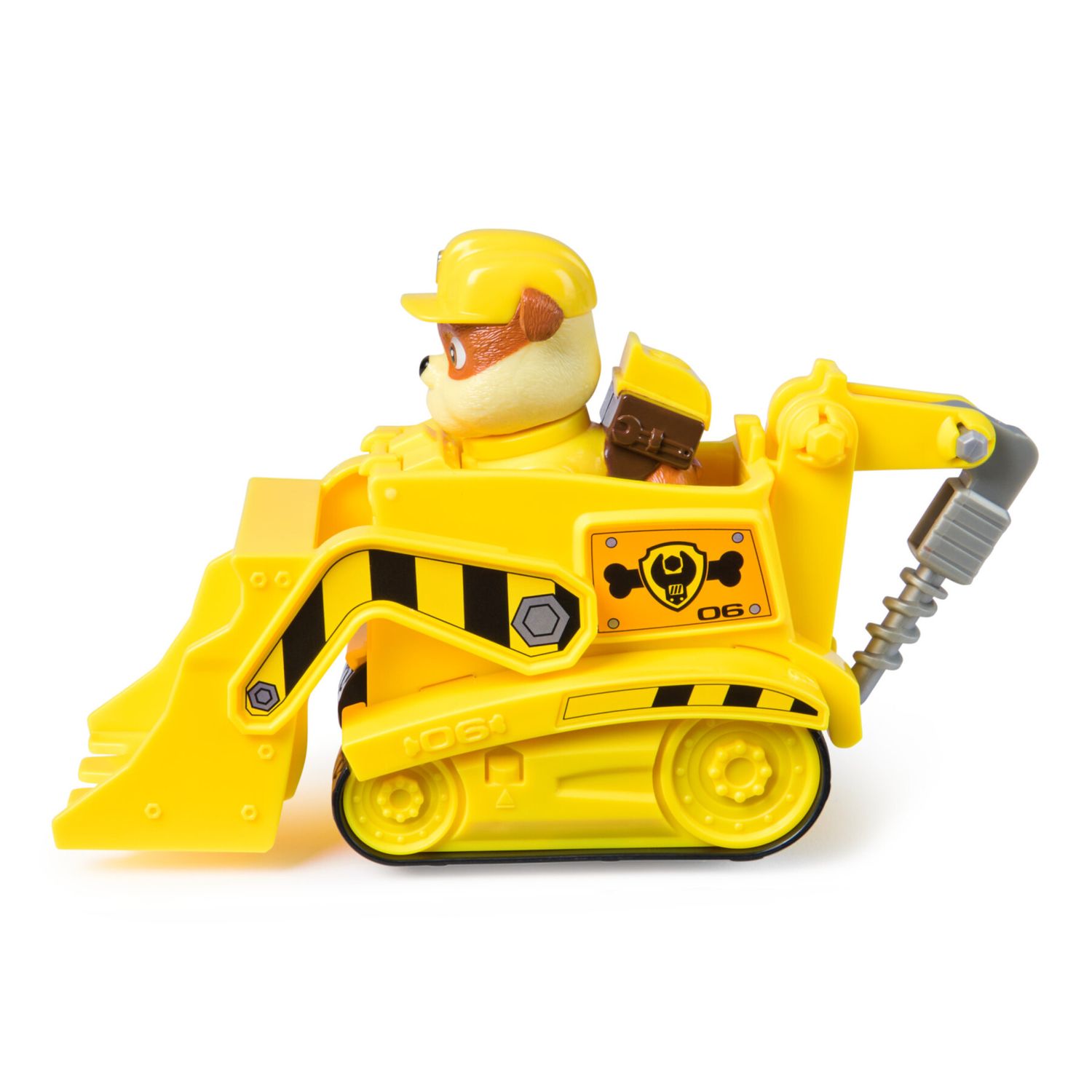Paw patrol, bulldozer di rubble – veicolo bulldozer per bambini - Paw Patrol