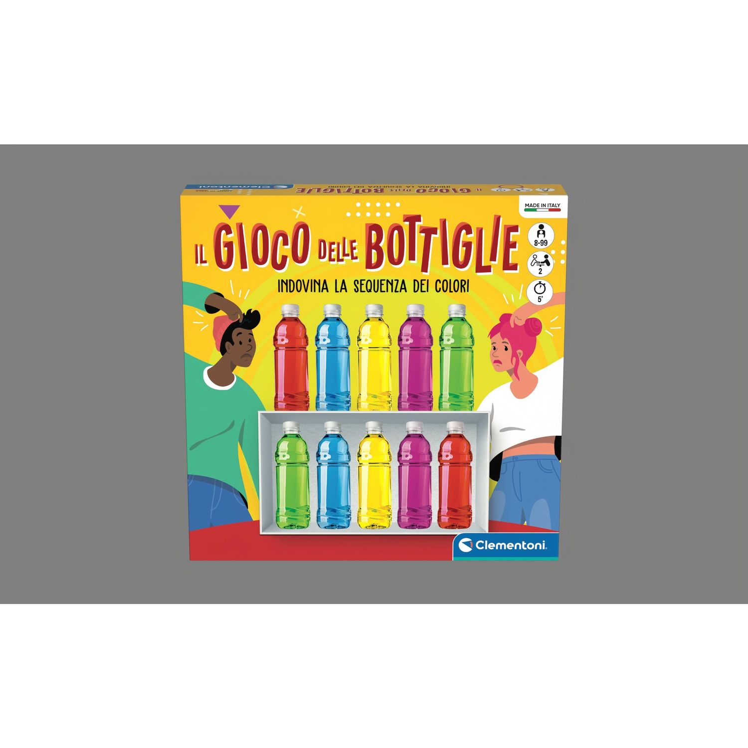Clementoni scienza & gioco il gioco delle bottiglie 81642 – gioco educativo creativo - CLEMENTONI