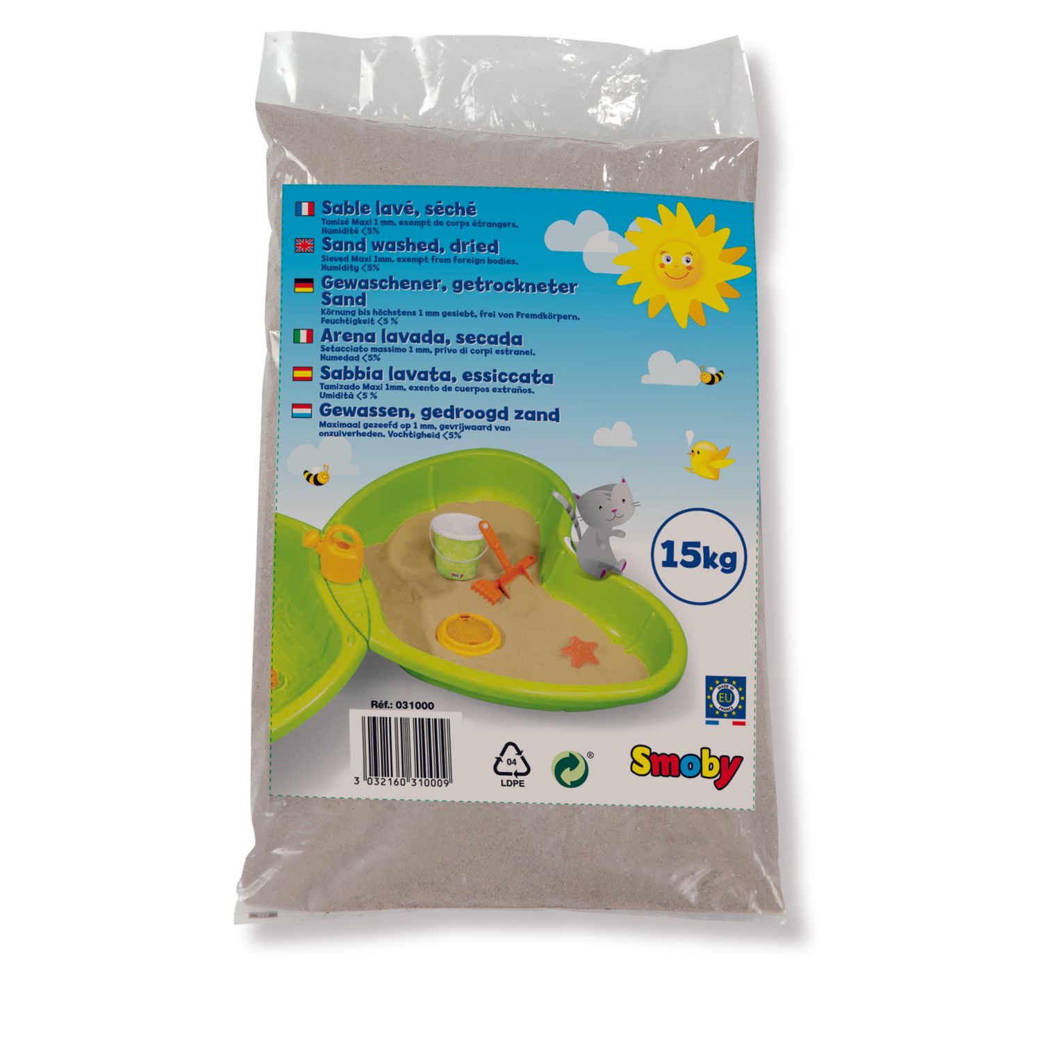 Smoby - sabbia 15kg - SMOBY