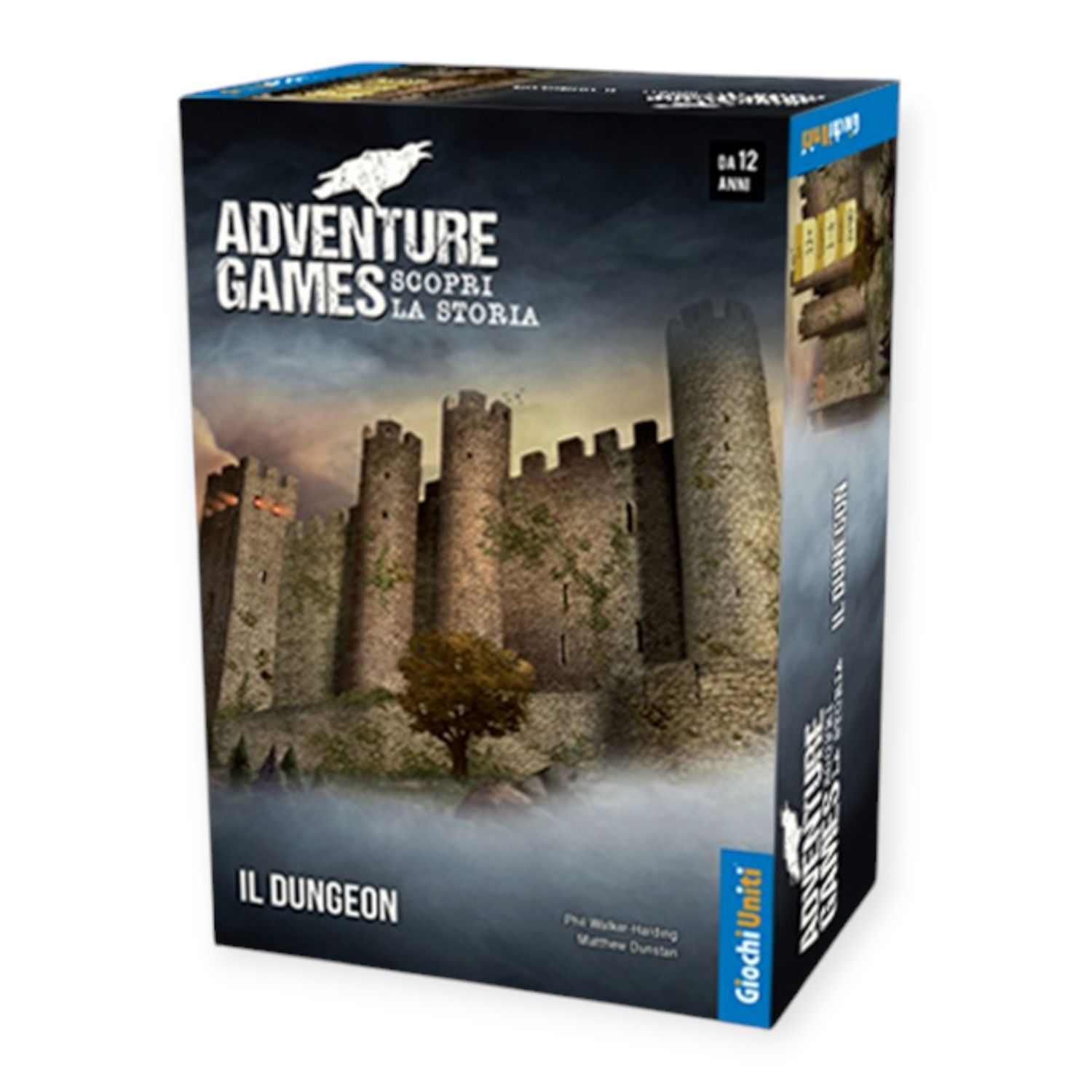 Adventure game: il dungeon - gioco da tavolo per 1-4 giocatori dai 12 anni in su - Giochi Uniti