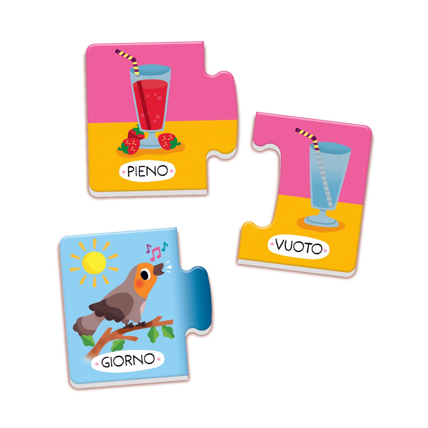 Clementoni i contrari 16843 – gioco educativo sui contrari - SAPIENTINO