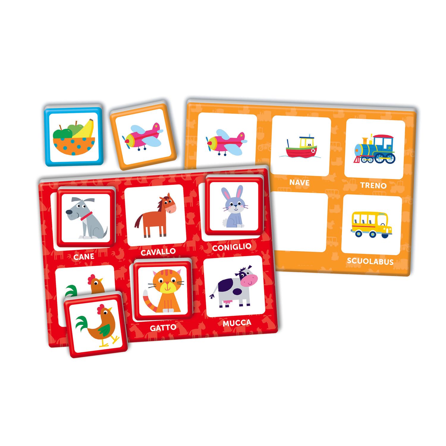 Clementoni montessori parole e immagini 16848 – gioco educativo montessori - SAPIENTINO