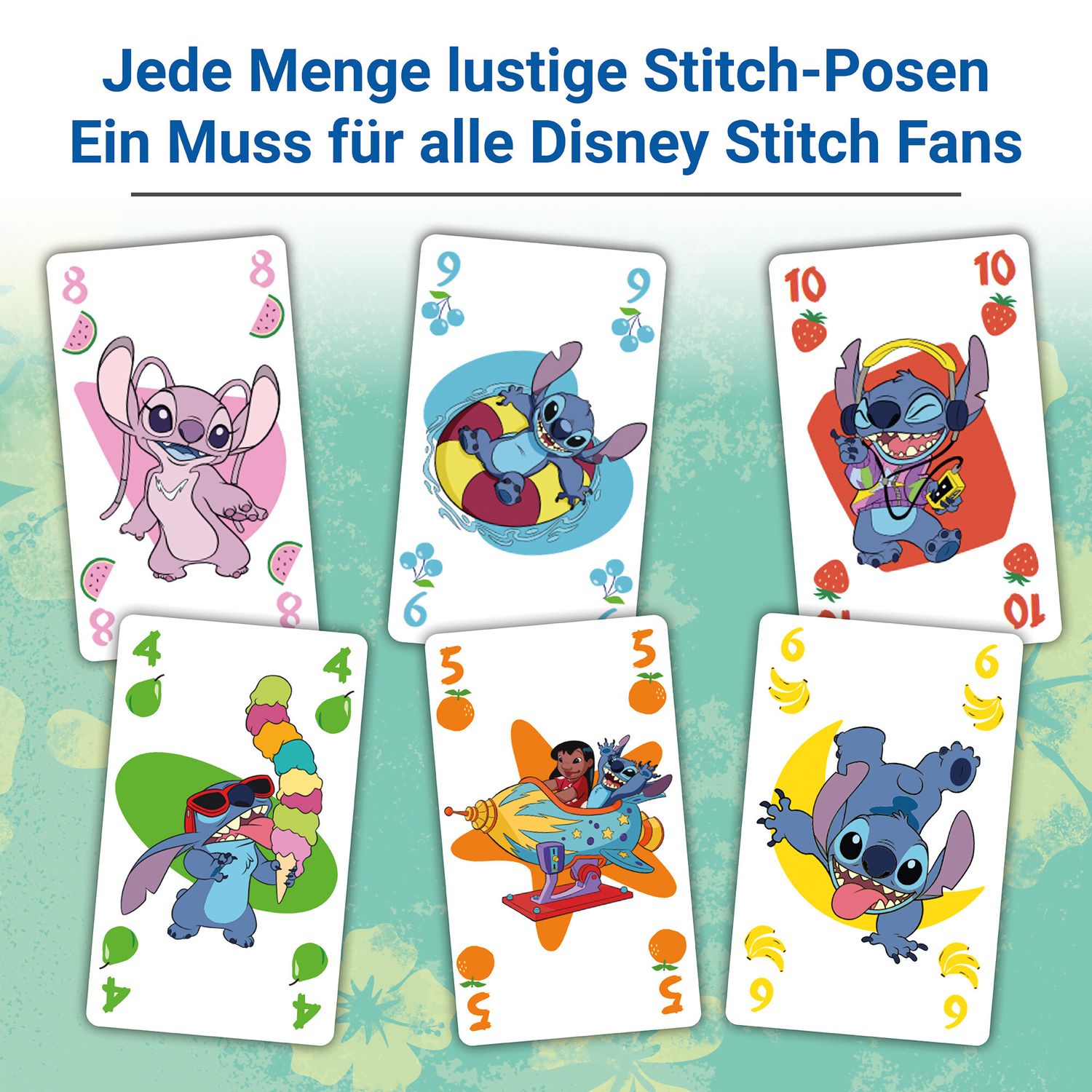 Ravensburger disney stitch level 8 - gioco di carte strategico 8+ anni - Disney Stitch