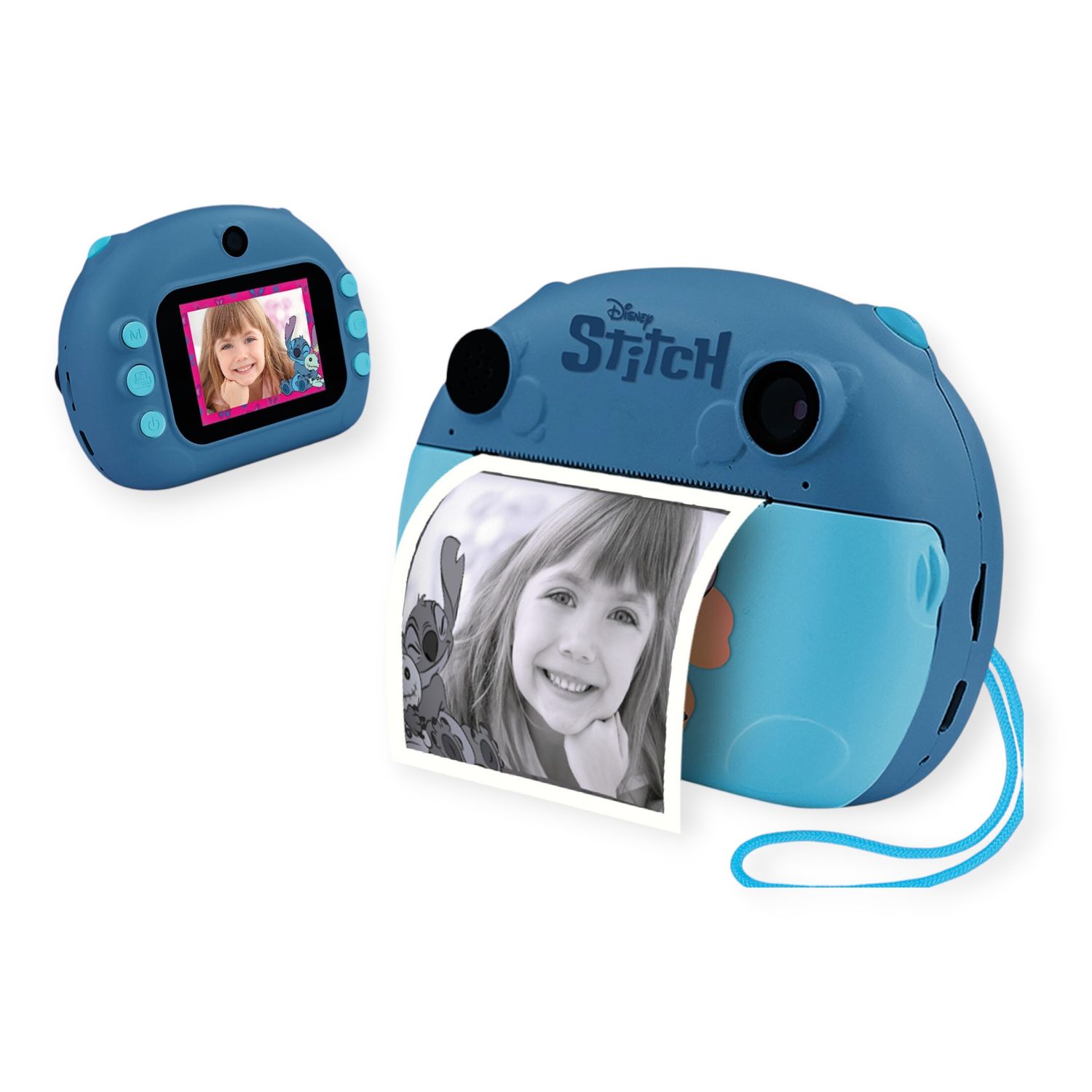 Stitch print cam – la fotocamera istantanea di stitch per stampare, modificare e condividere le tue foto! - LISCIANI, Disney Stitch