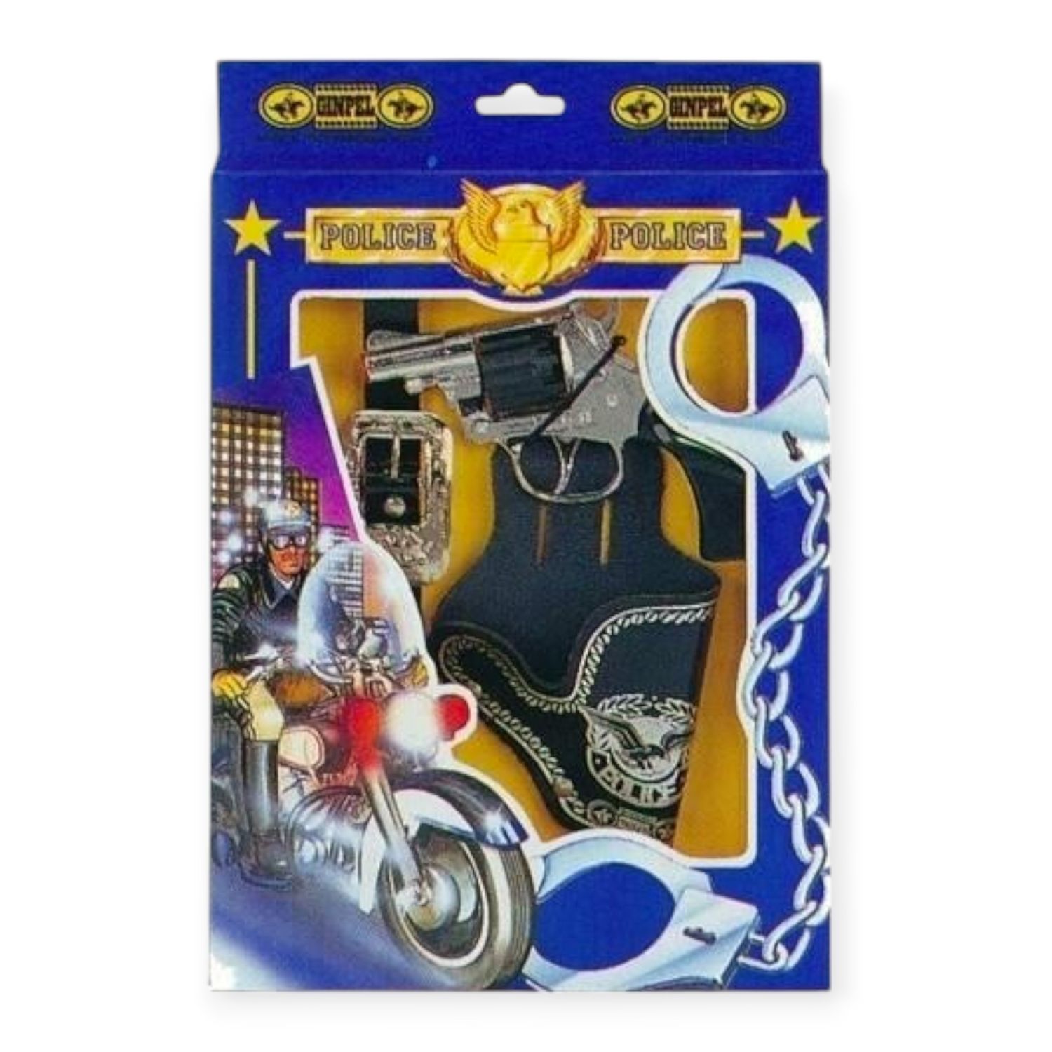 Pistola + fondina - agent police - Villa Giocattoli