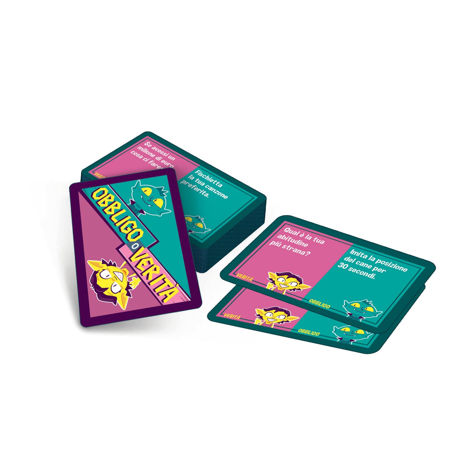 Clementoni obbligo o verità 16585 – gioco di società divertente - SAPIENTINO