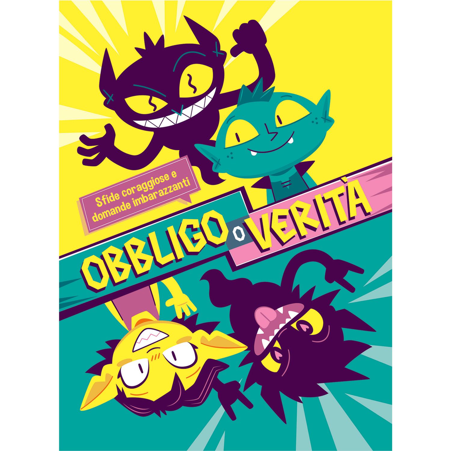 Clementoni obbligo o verità 16585 – gioco di società divertente - SAPIENTINO