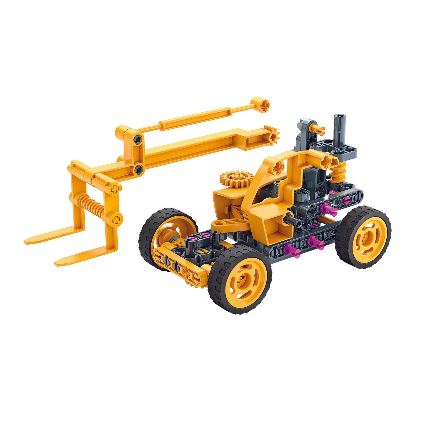 Clementoni scienza & gioco telehandler truck 19405 – giocattolo camion telehandler - CLEMENTONI