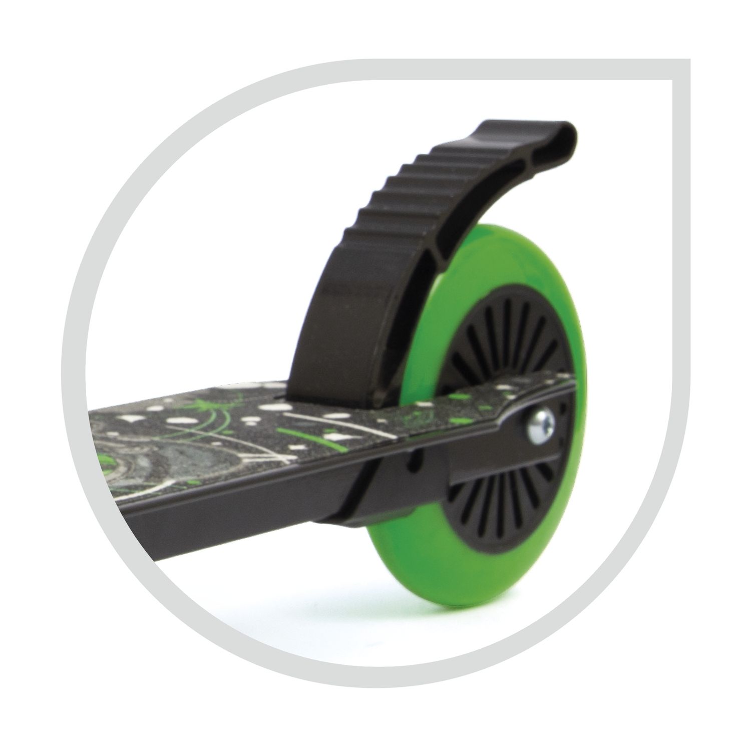 Monopattino pieghevole con doppio freno e pedana antiscivolo – sicuro e compatto - SUN&SPORT