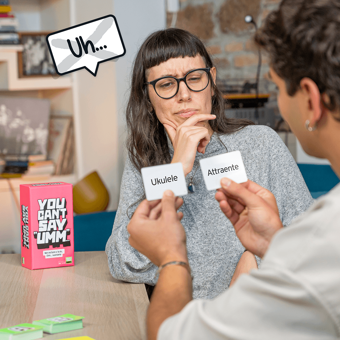 You can't say "umm" - yas! games - l'unico in italiano - ROCCO GIOCATTOLI