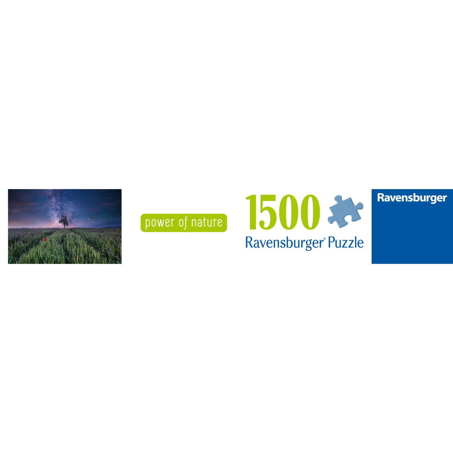 Ravensburger puzzle campo stellato - 1500 pezzi - paesaggio notturno 80x60cm - RAVENSBURGER