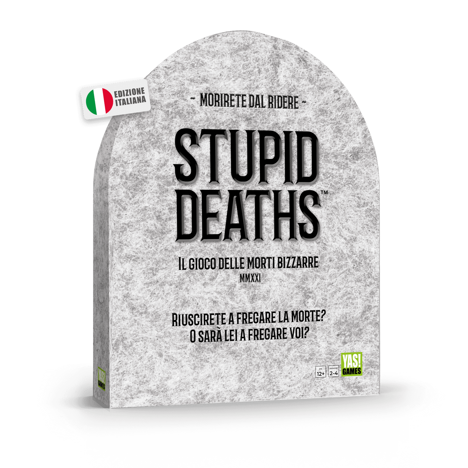 Stupid deaths - yas!games - l'unico in italiano - party games - ROCCO GIOCATTOLI
