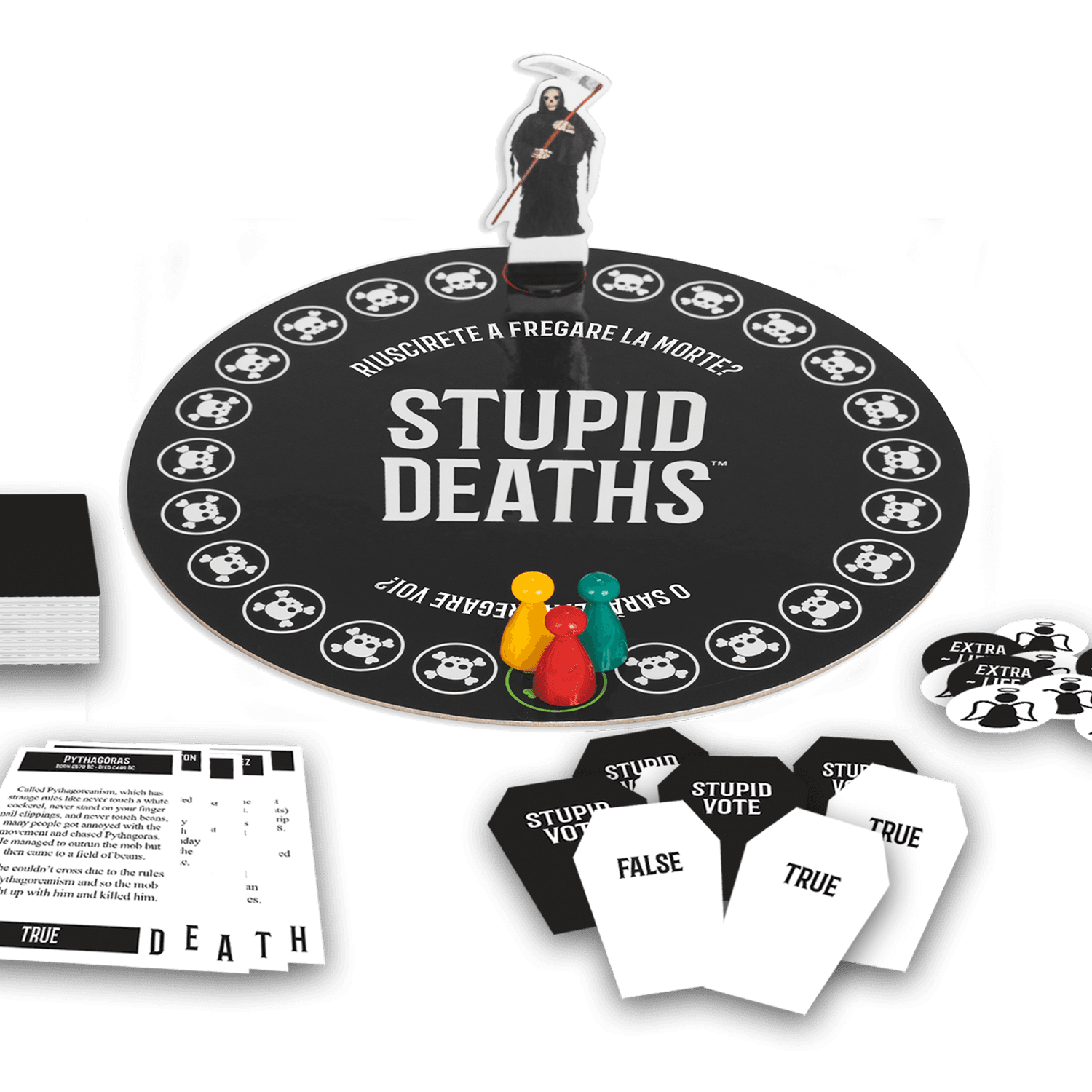Stupid deaths - yas!games - l'unico in italiano - party games - ROCCO GIOCATTOLI