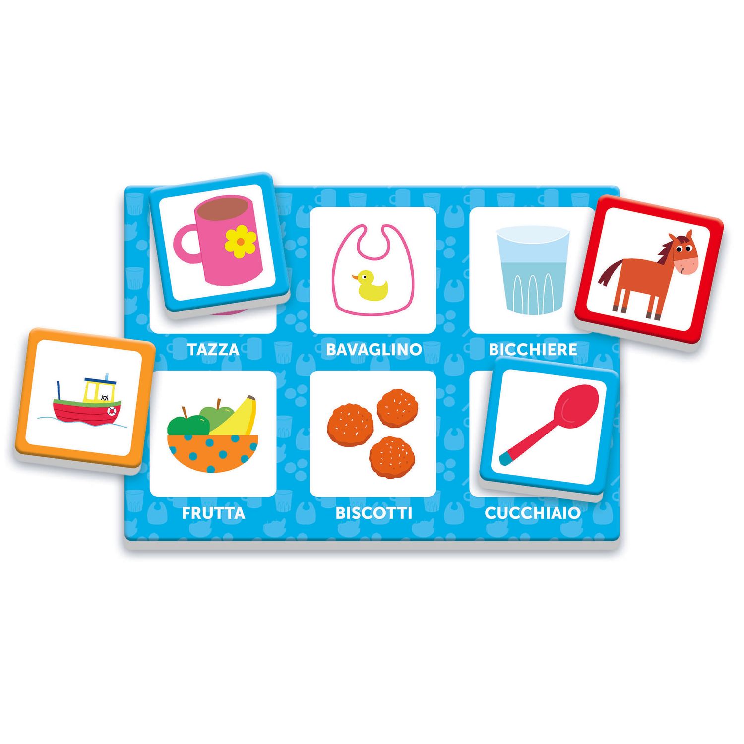 Clementoni montessori parole e immagini 16848 – gioco educativo montessori - SAPIENTINO