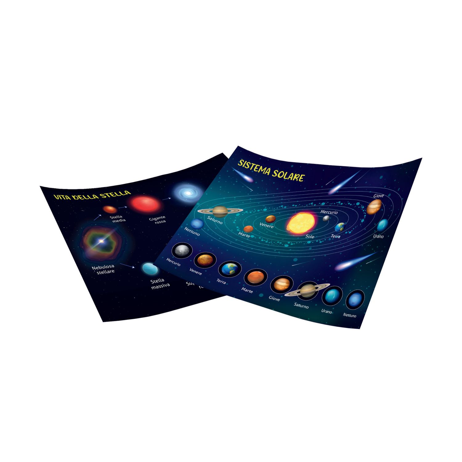 Clementoni scienza & gioco sistema solare: orbita di terra e luna 19402 – gioco educativo astronomia - CLEMENTONI