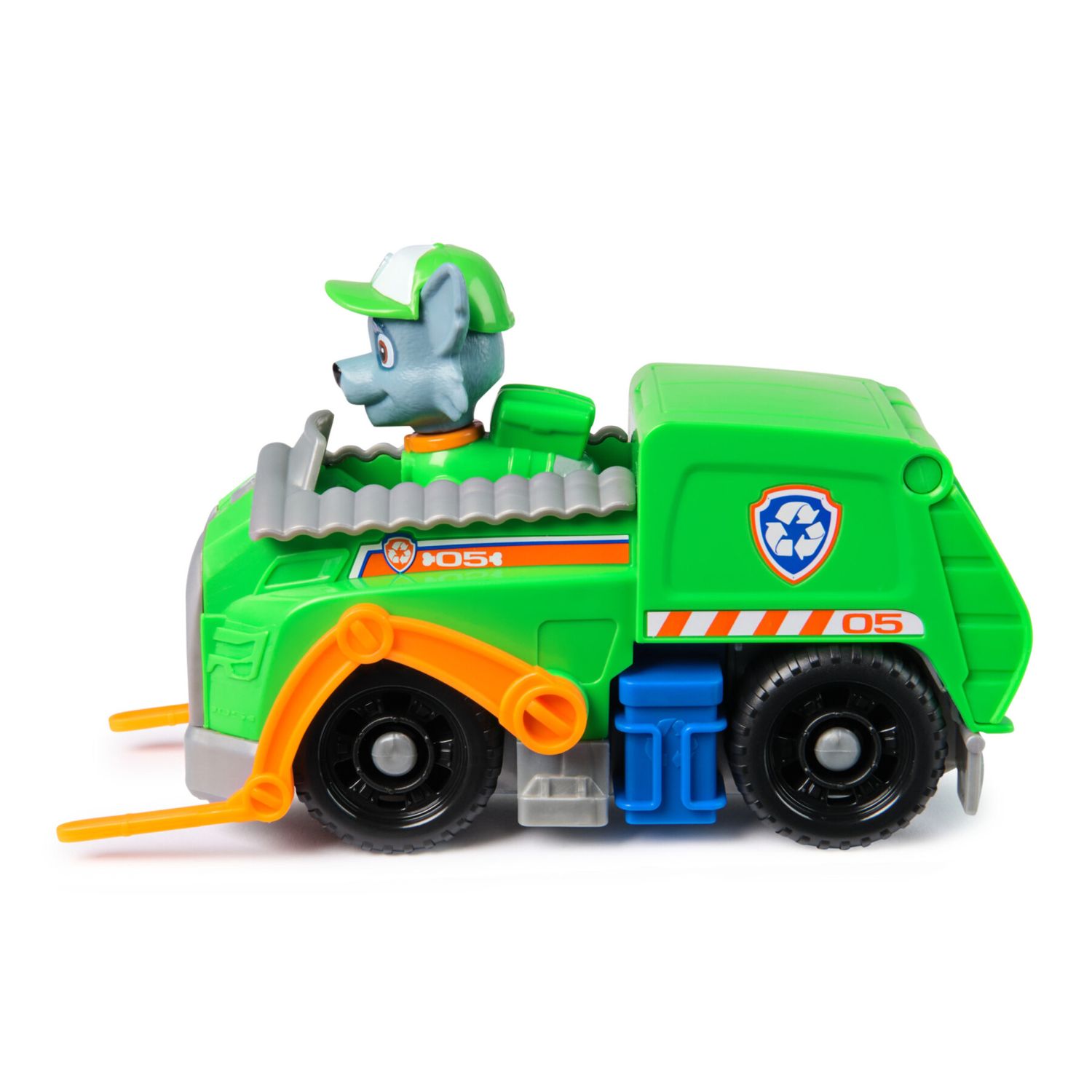Paw patrol, camion di rocky – giocattolo camion di salvataggio - Paw Patrol