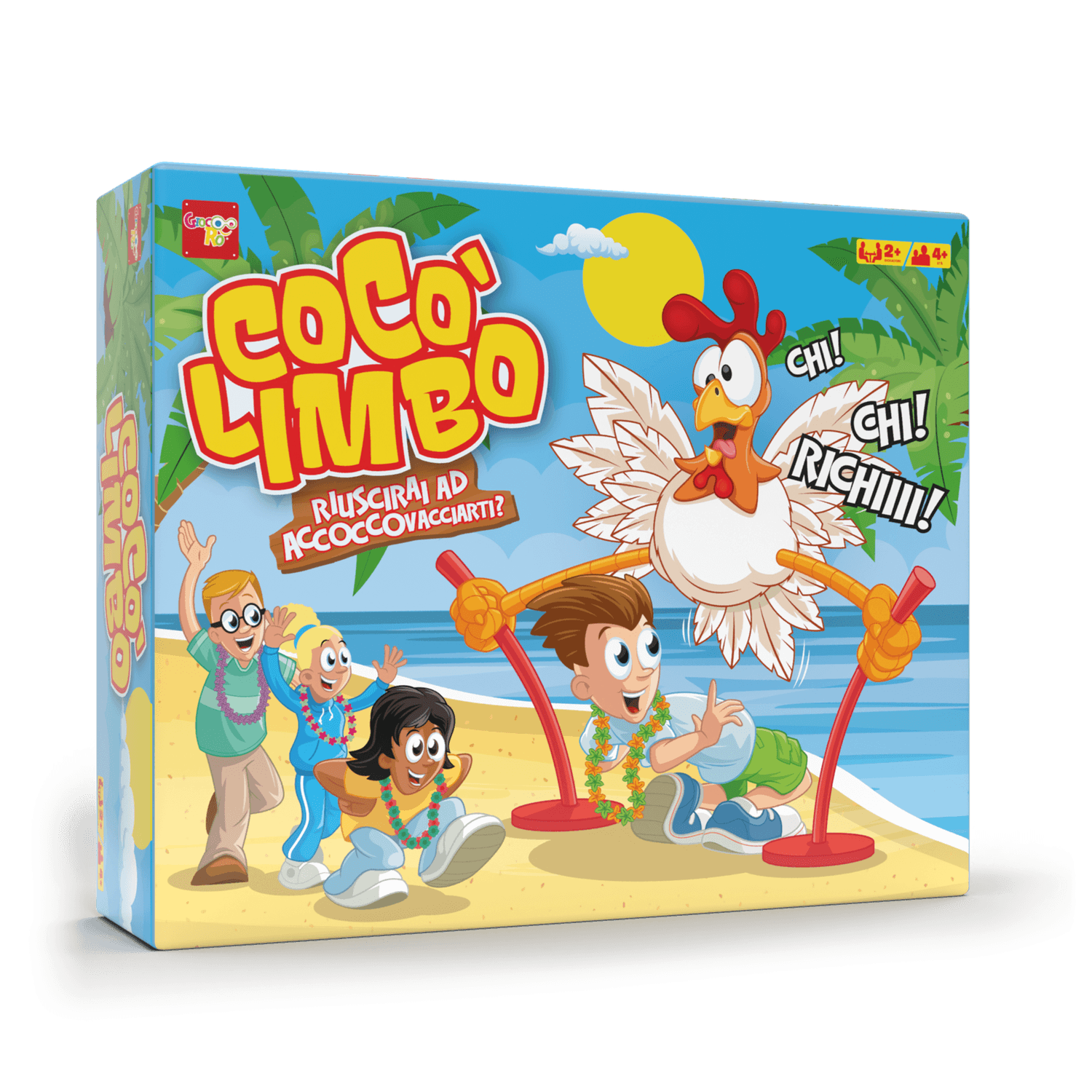 Coco' limbo - giocoro' - gioco divertente per bambini - ROCCO GIOCATTOLI