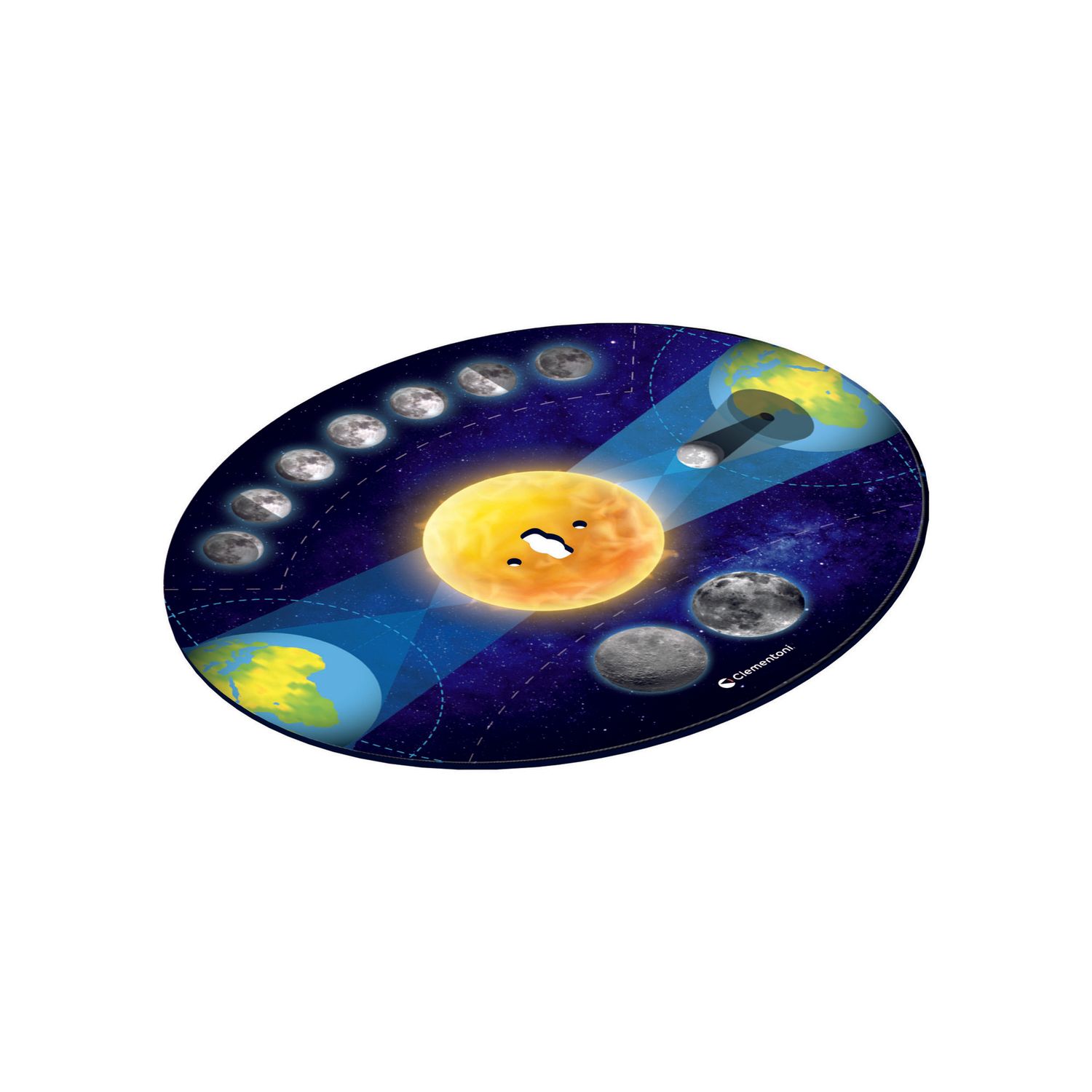 Clementoni scienza & gioco sistema solare: orbita di terra e luna 19402 – gioco educativo astronomia - CLEMENTONI