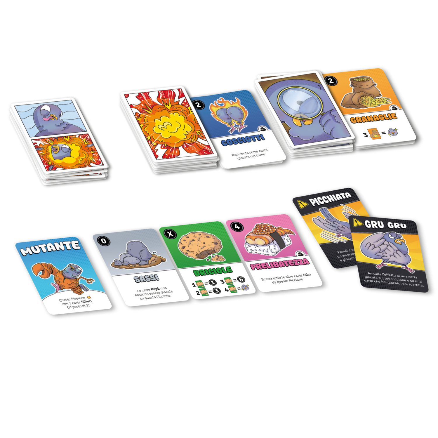 Piccioni esplosivi – il party game perfetto per famiglie e bambini - 2-5 giocatori - 8+ - 