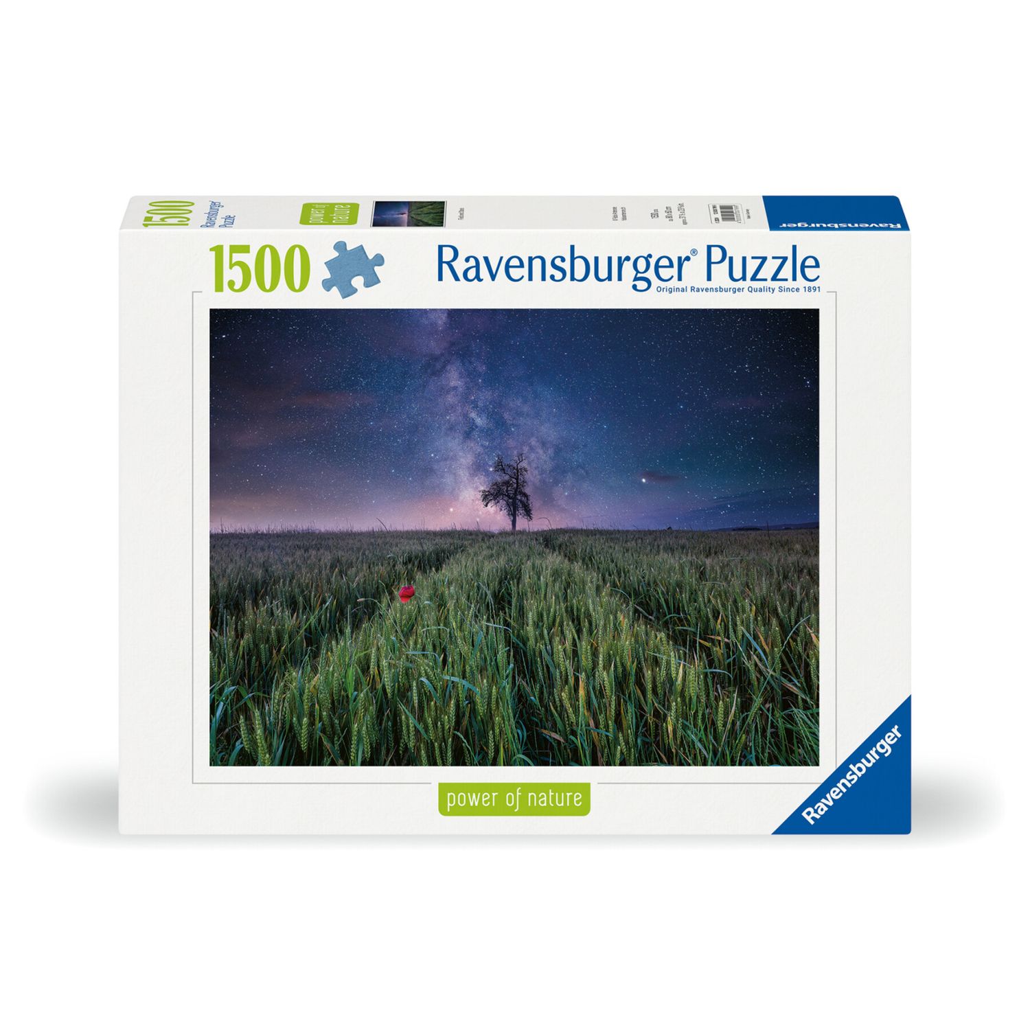 Ravensburger puzzle campo stellato - 1500 pezzi - paesaggio notturno 80x60cm - RAVENSBURGER