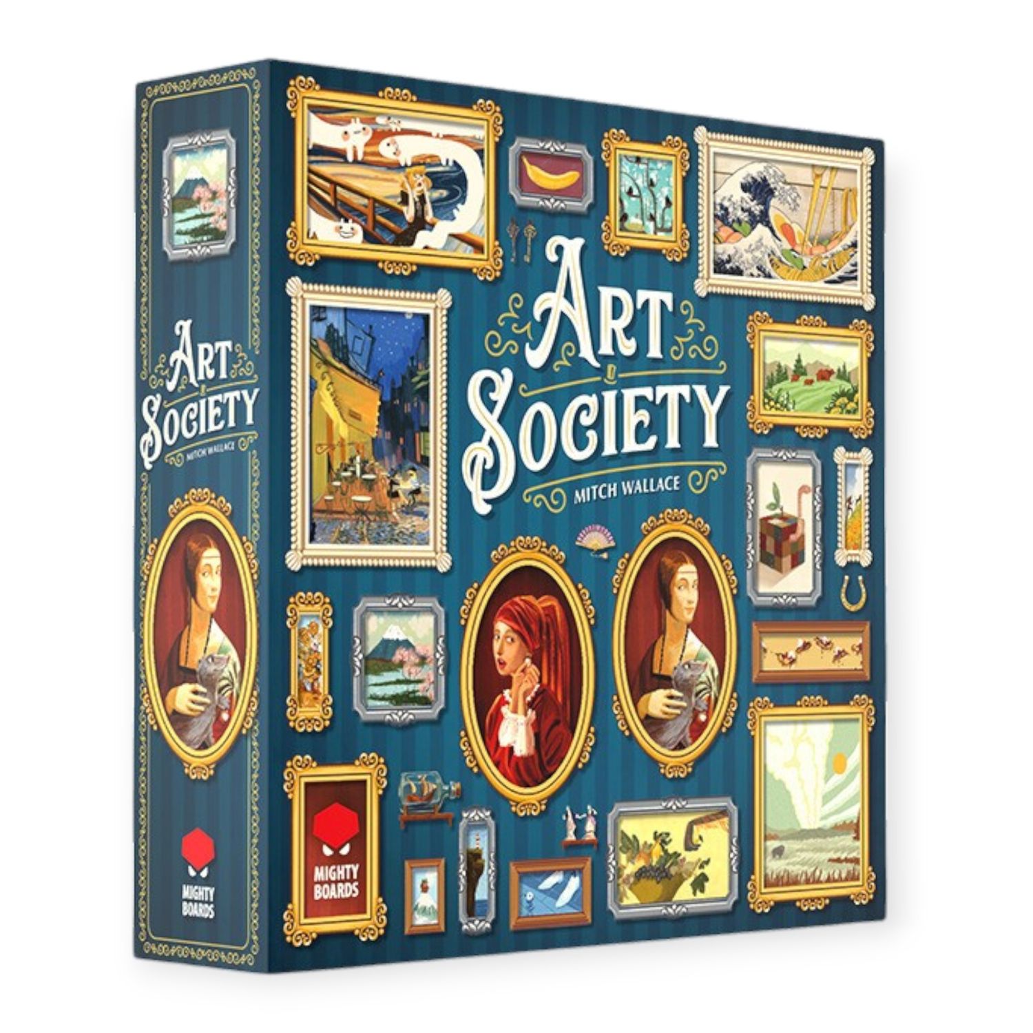 Art society - gioco da tavolo di collezione d'arte per 2-4 giocatori  dai 10 anni in su - Giochi Uniti