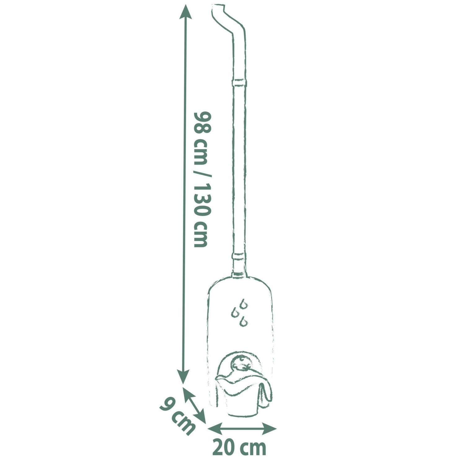 Grondaia accessori smoby life – serbatoio con rubinetto per casette smoby - SMOBY