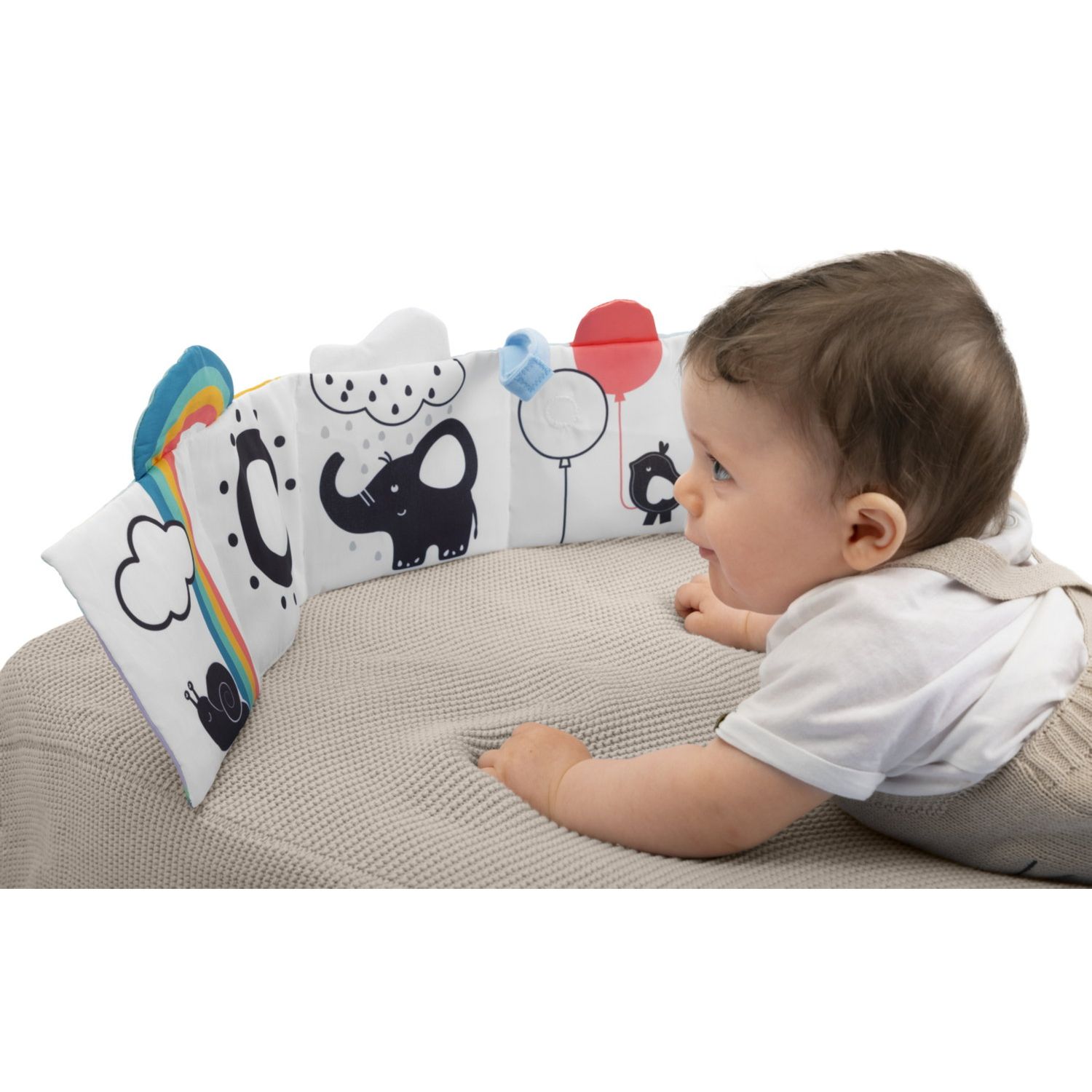 Libretto sensoriale chicco: morbido, stimolante e facile da agganciare - Chicco