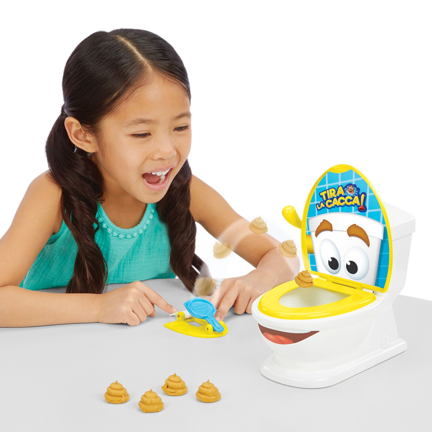 Tira la cacca - giocoro' - gioco da tavolo per bambini dai 4 anni - ROCCO GIOCATTOLI