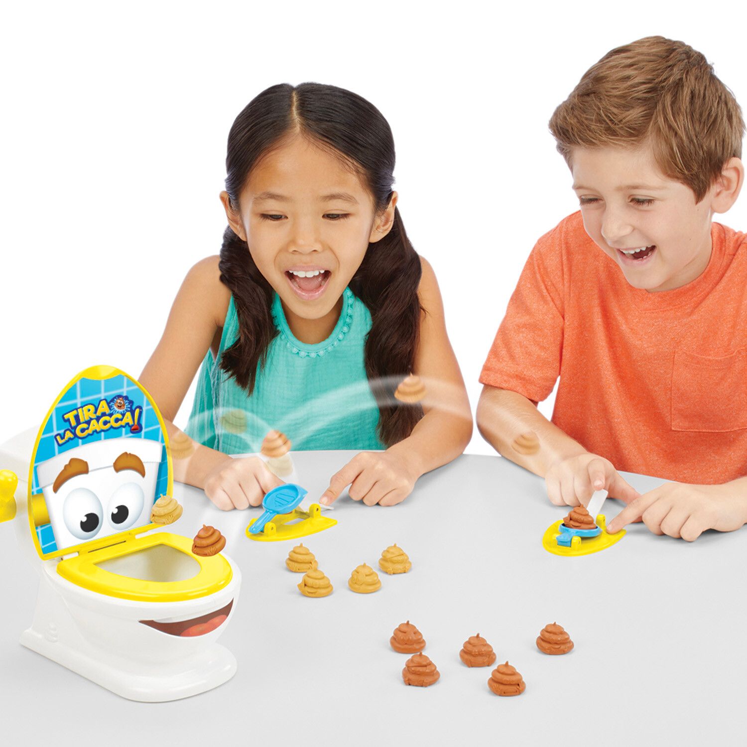 Tira la cacca - giocoro' - gioco da tavolo per bambini dai 4 anni - ROCCO GIOCATTOLI