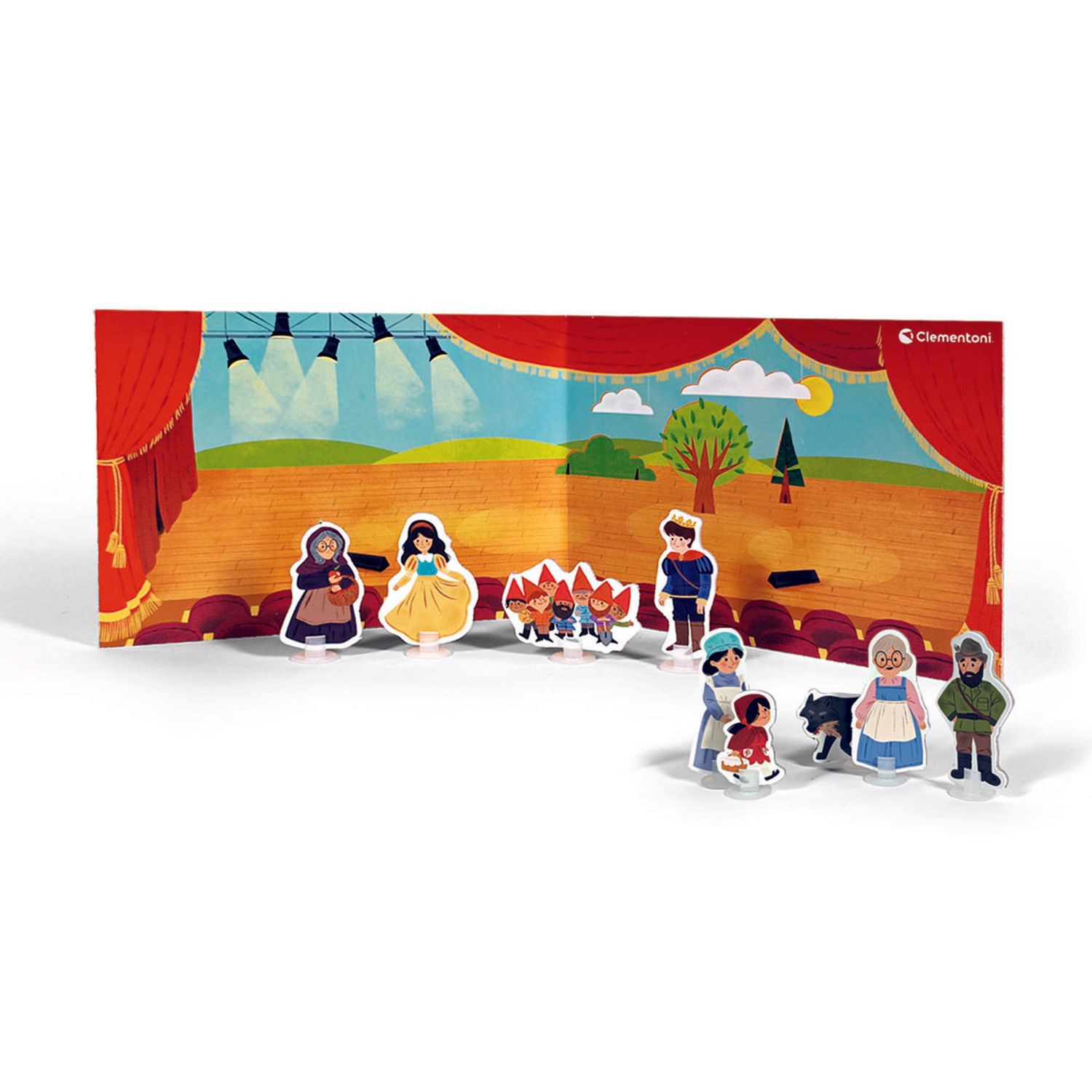 Clementoni montessori mille e una fiaba 16846 – gioco montessori per bambini - SAPIENTINO