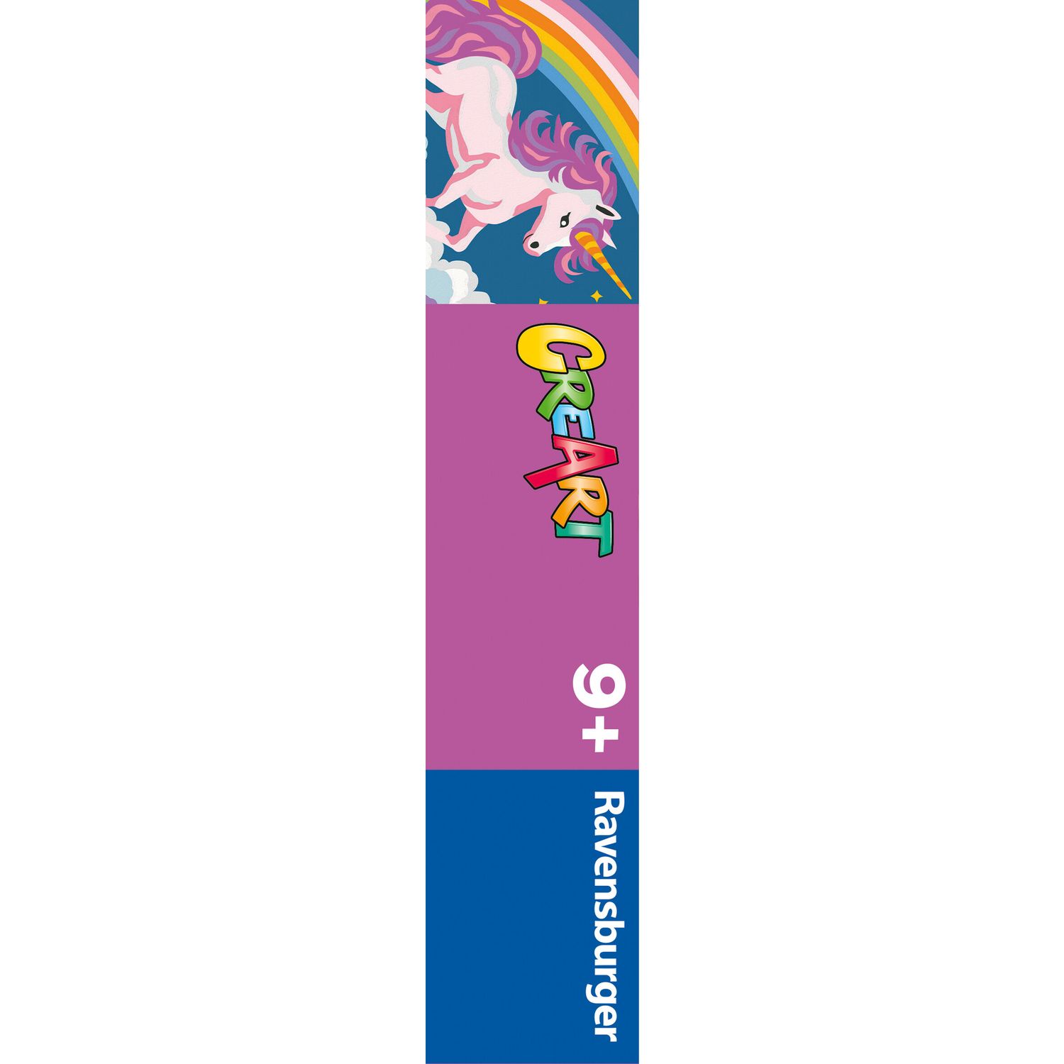 Ravensburger creart - unicorno rosa neon - kit di pittura per bambini 7+ anni - RAVENSBURGER