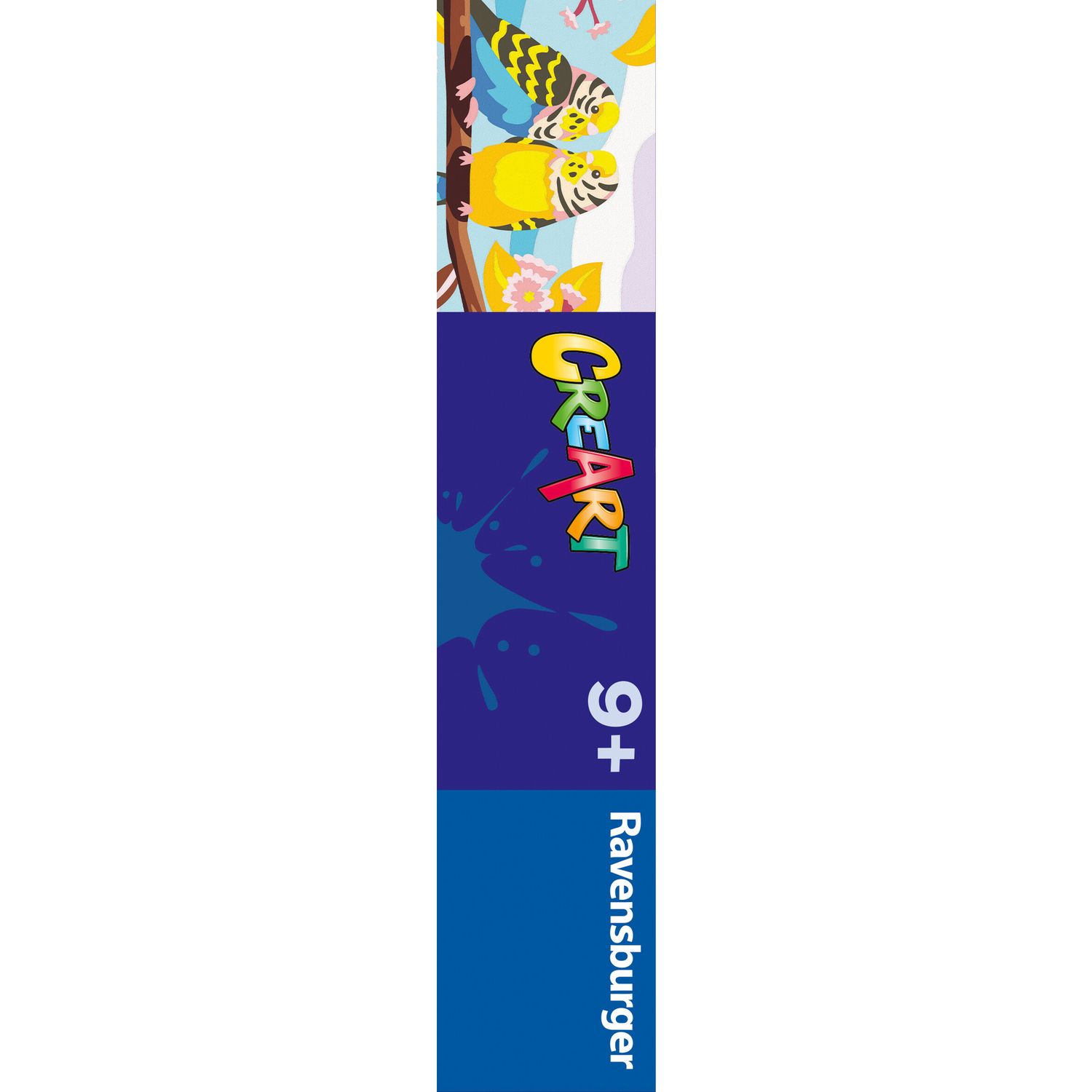 Ravensburger creart - gli inseparabili - kit di disegno con colori e pennello, 9+ anni - RAVENSBURGER