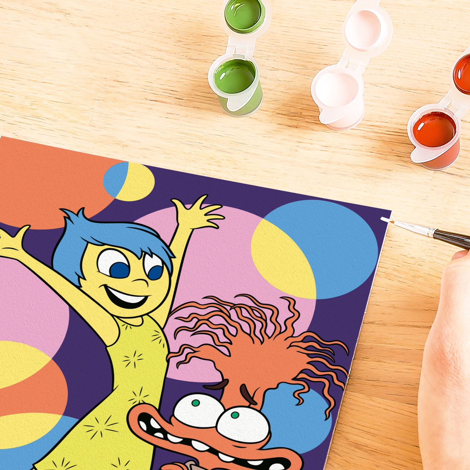 Ravensburger creart - inside out - attività artistica per bambini 7+ anni - Disney