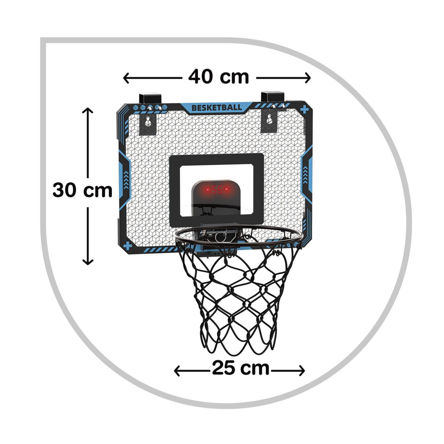 Tabellone da basket elettronico sun&sport – divertimento in casa - SUN&SPORT