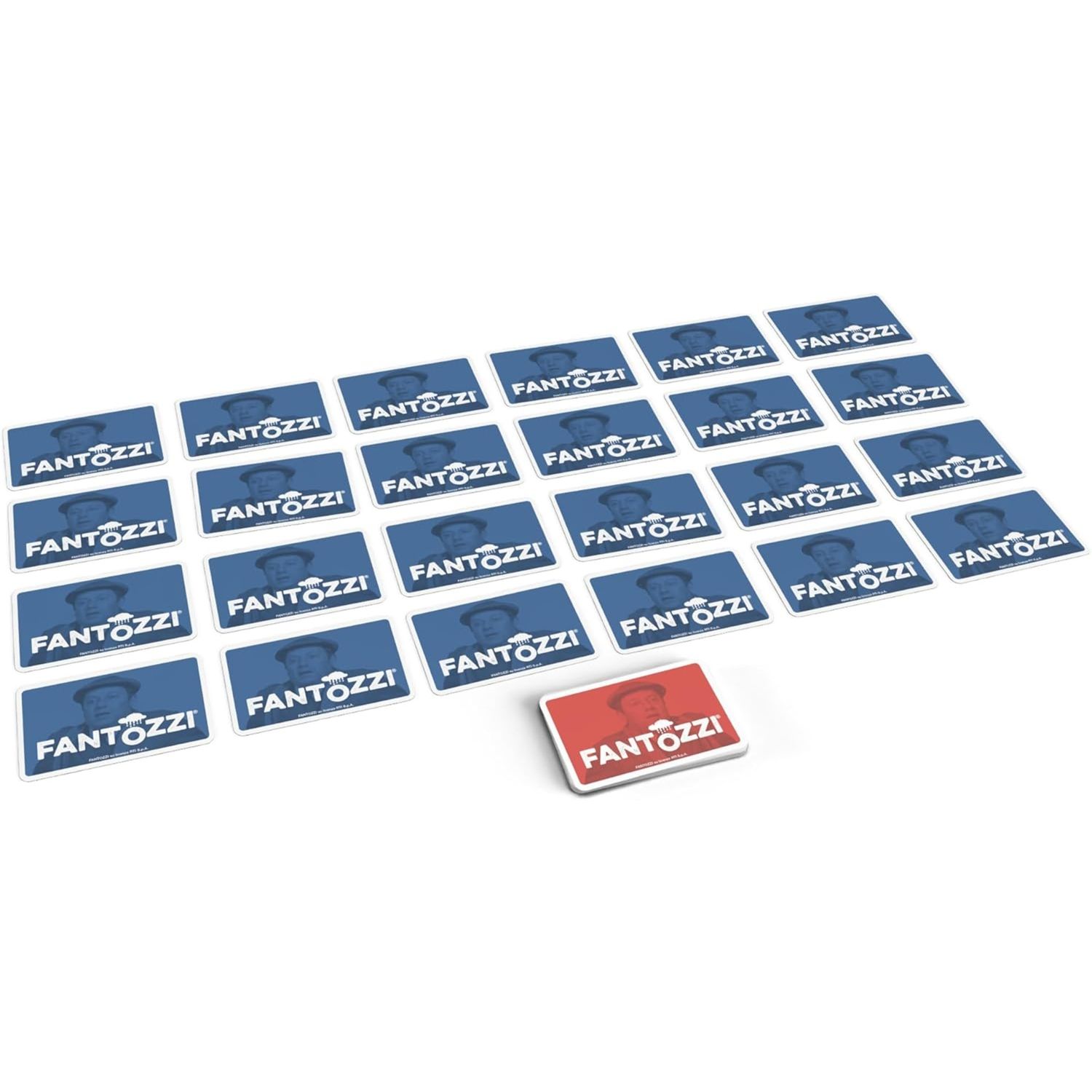 Fantozzi - batti lei: gioco di carte per famiglia, 2-5 giocatori, 36 carte illustrate- 14+ - ravensburger - RAVENSBURGER