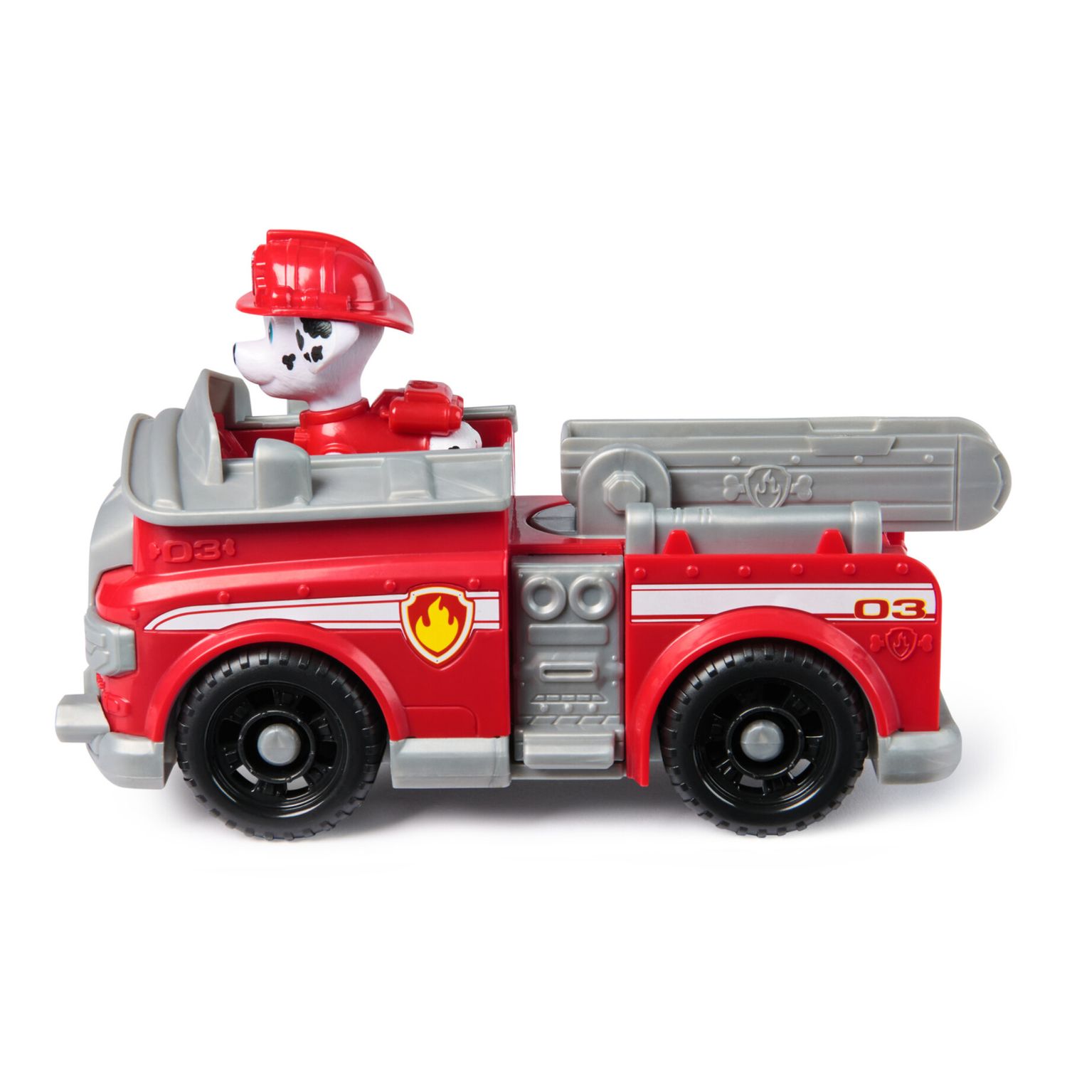 Paw patrol, camion dei pompieri di marshall – veicolo da pompieri interattivo - Paw Patrol