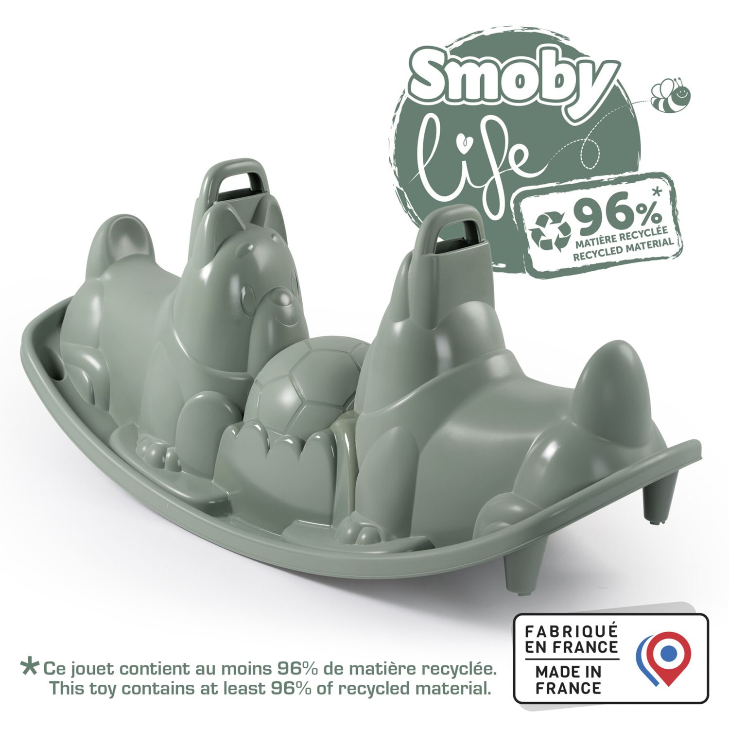 Dondolo cagnolini smoby life – comfort, sicurezza e design ecologico - SMOBY