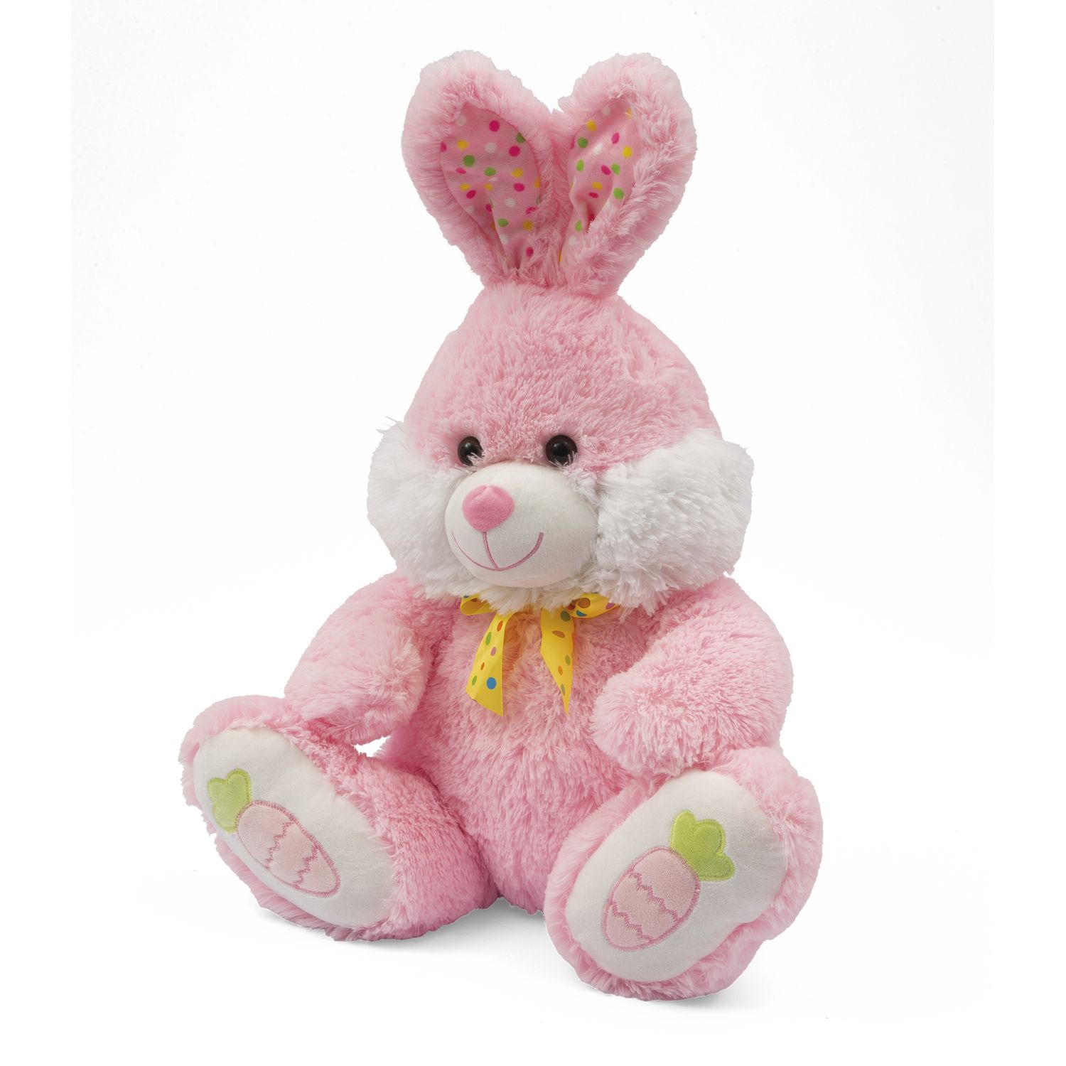 Coniglietto di peluche pasquale -40 cm - assortito - AMI PLUSH