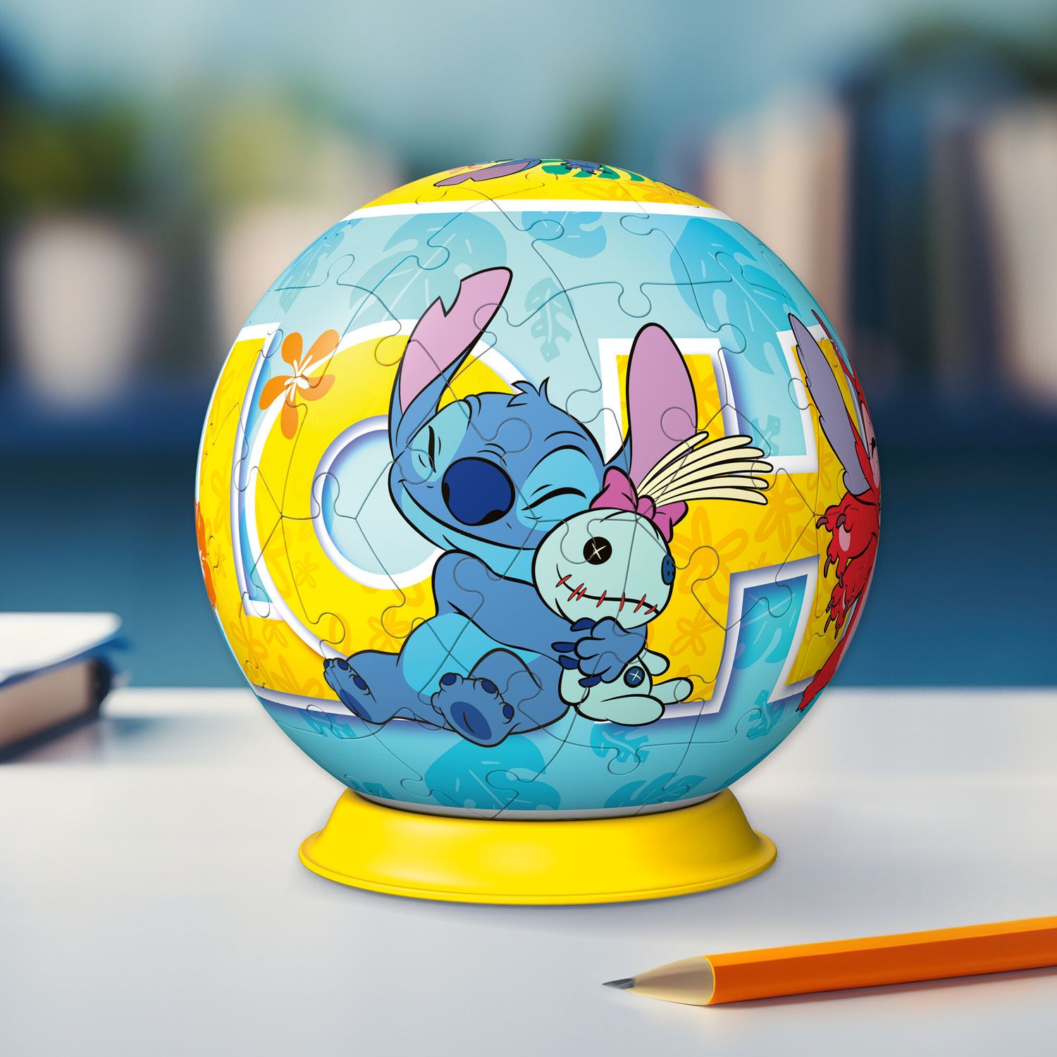 Ravensburger 3d puzzle ball disney stitch - 72 pezzi - puzzle originale 6+ - Disney Stitch