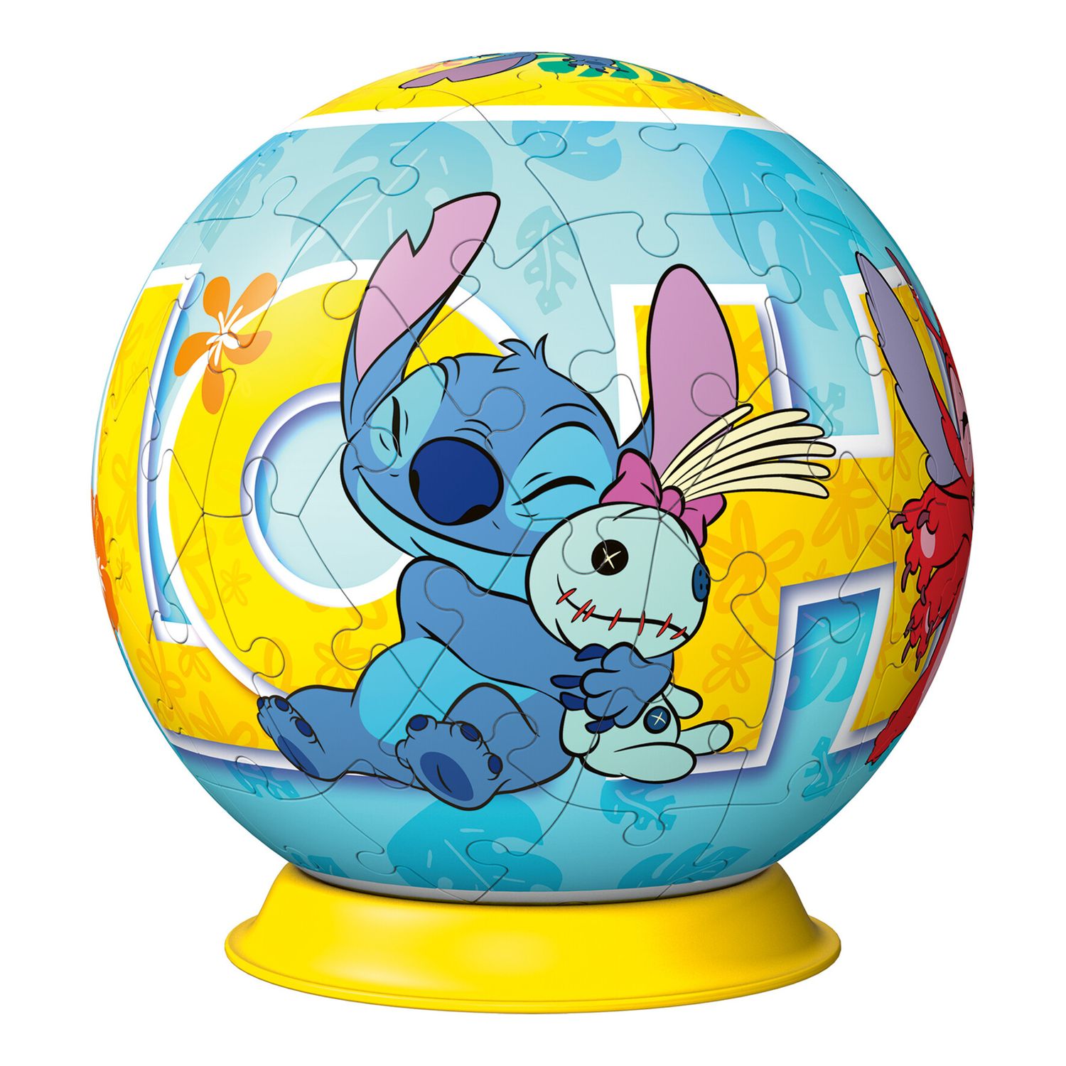 Ravensburger 3d puzzle ball disney stitch - 72 pezzi - puzzle originale 6+ - Disney Stitch
