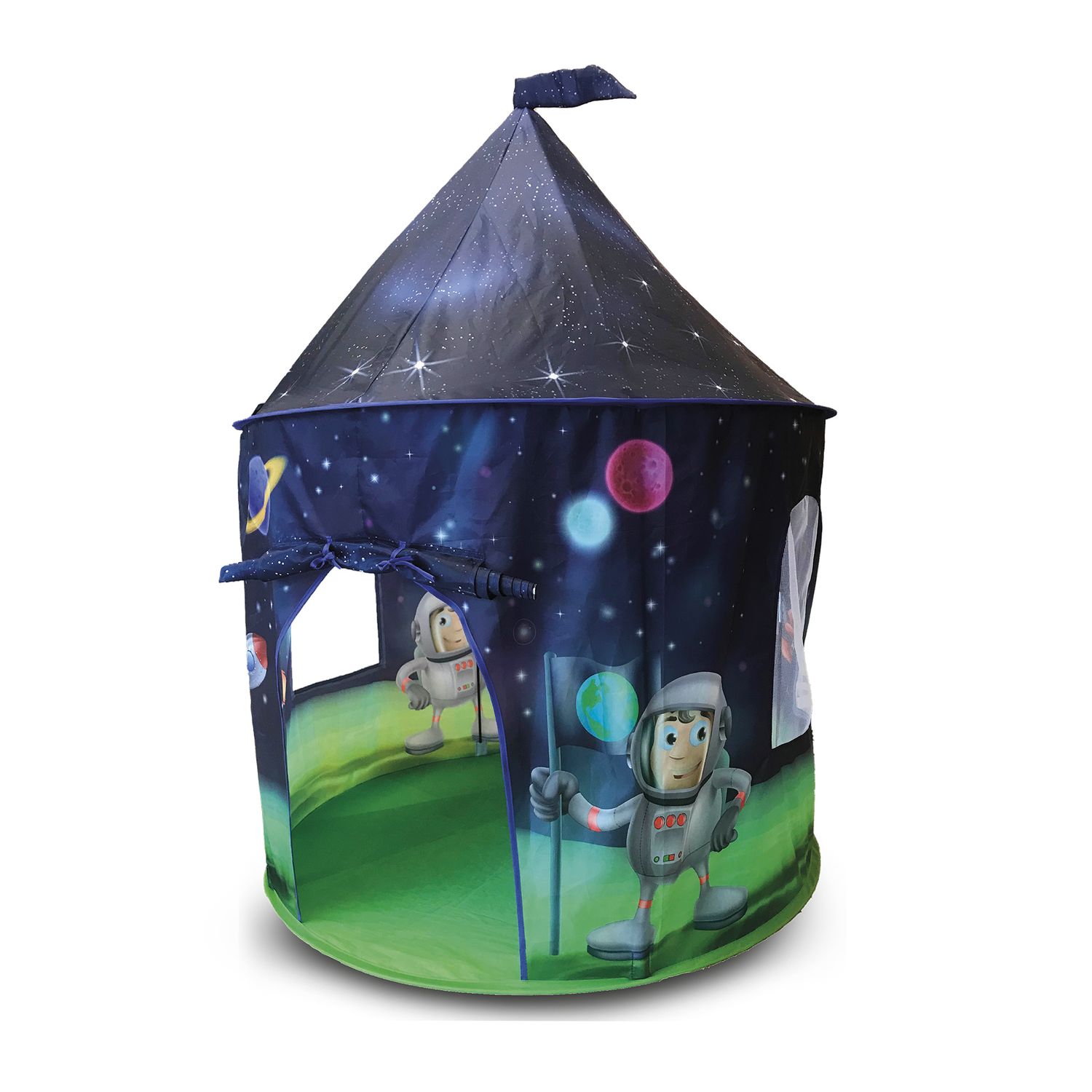 Tenda spaziale per bambini - con luci led e oblò – avventure stellari in cameretta - SUN&SPORT