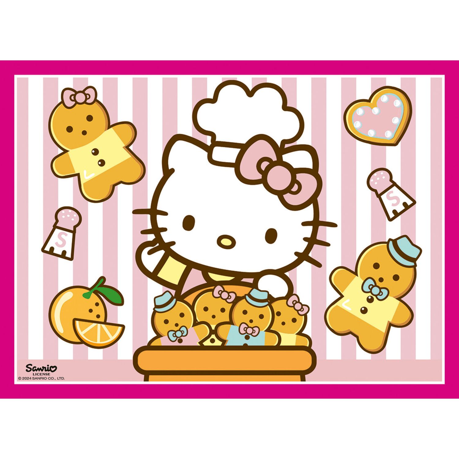 Ravensburger - puzzle hello kitty, set 4 in 1: 12, 16, 20, 24 pezzi -età 3+ anni - Hello Kitty